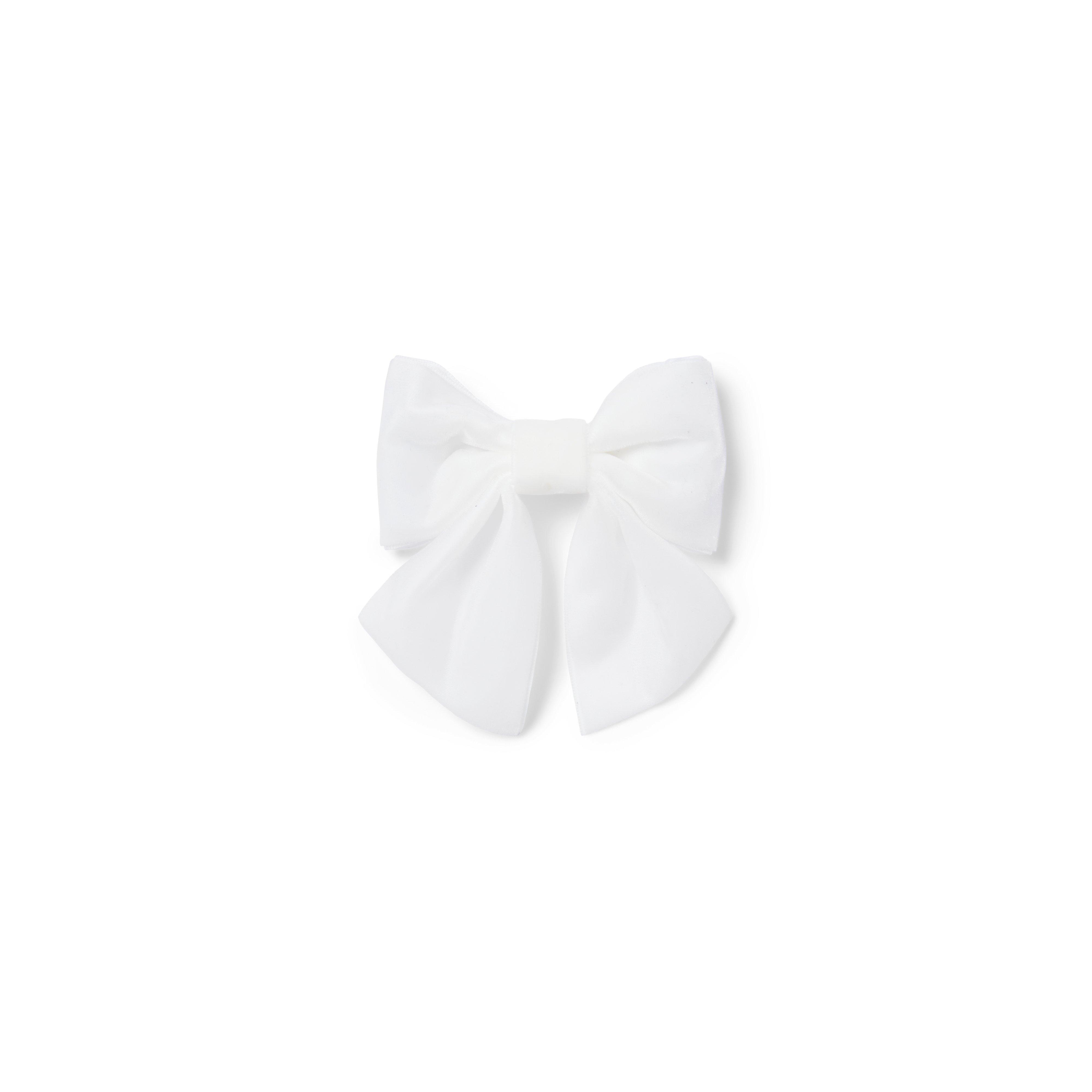 Velvet Bow Barrette image number 0