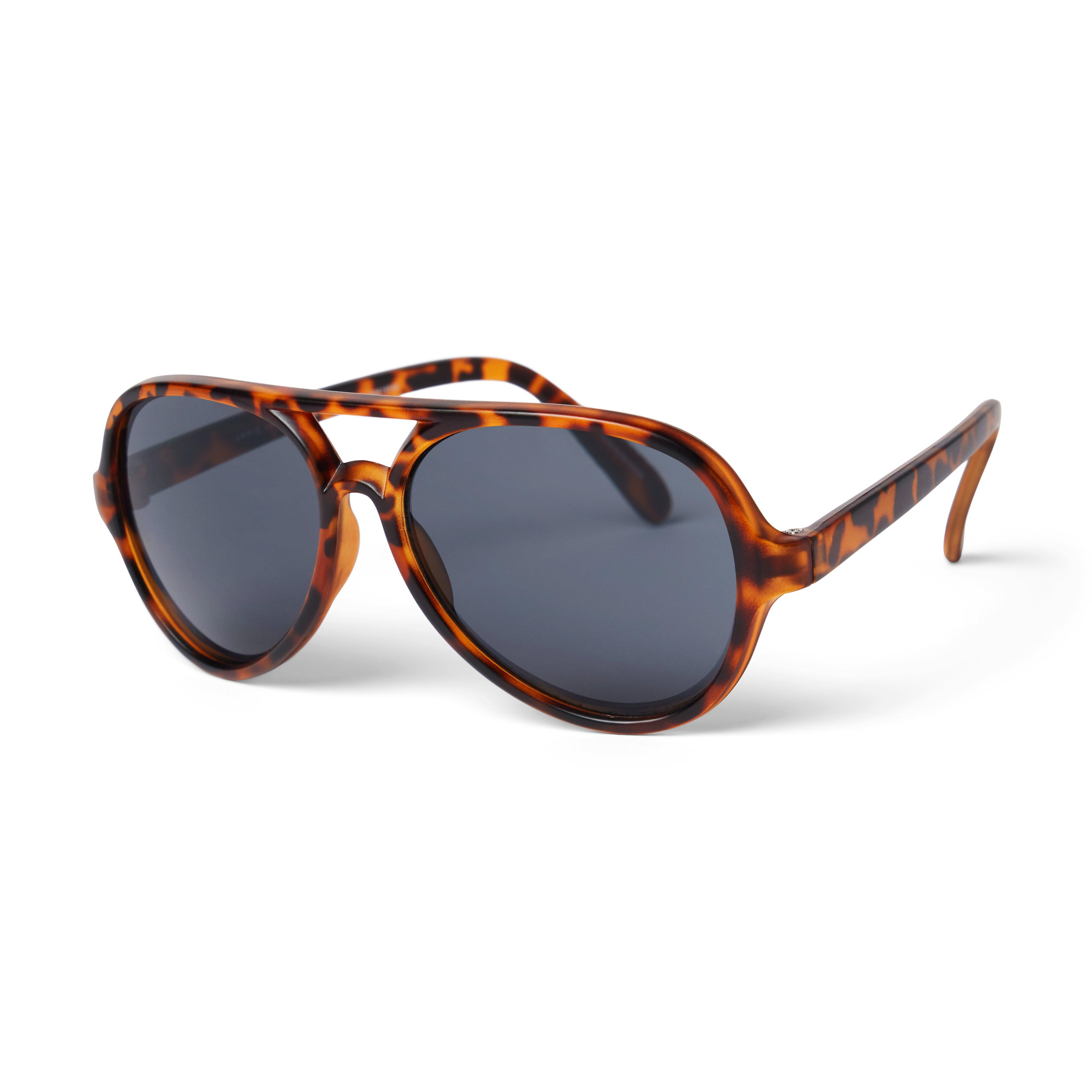 Tortoise Aviator Sunglasses