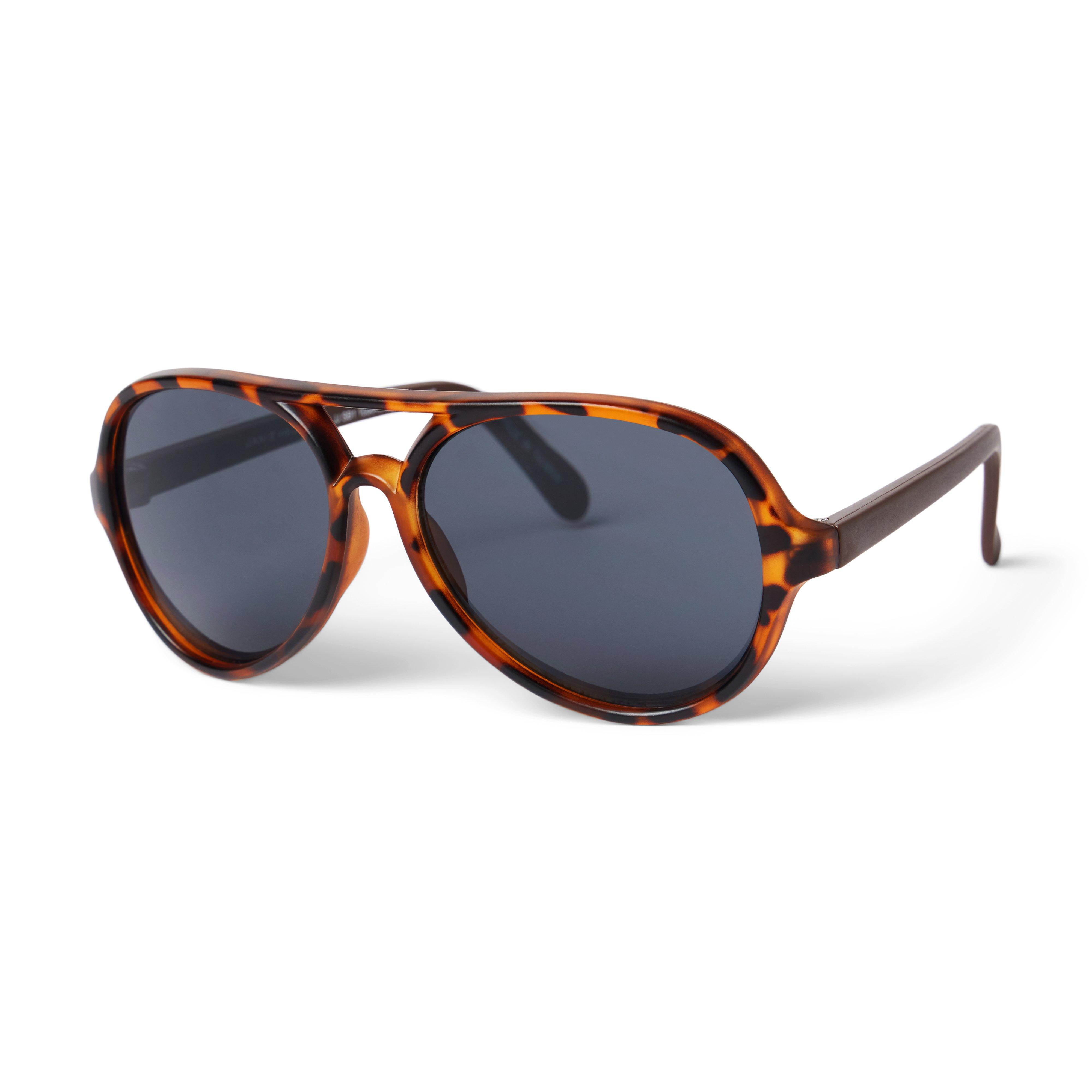 Tortoise Aviator Sunglasses