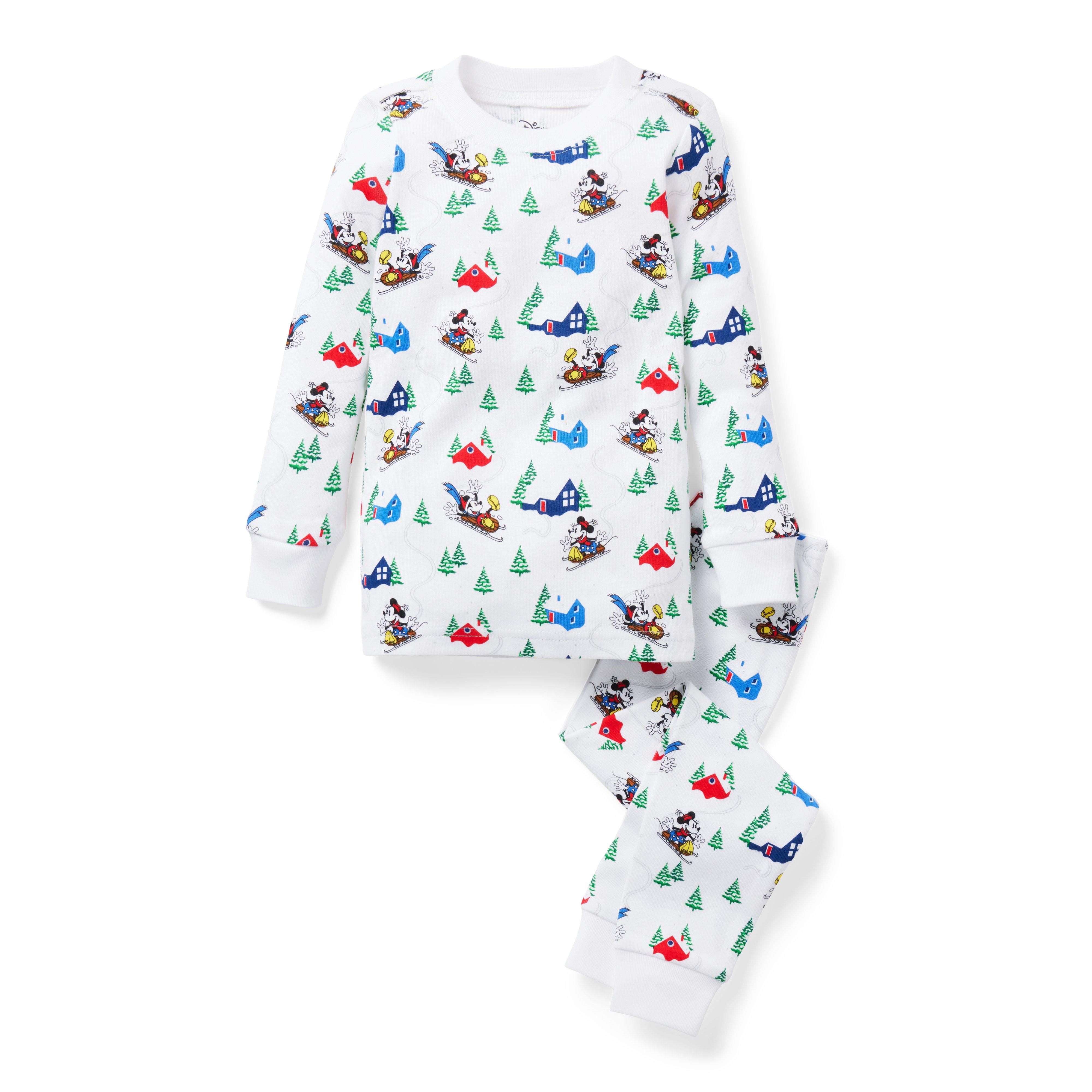 Good Night Pajamas Disney Mickey Mouse Holiday Sled