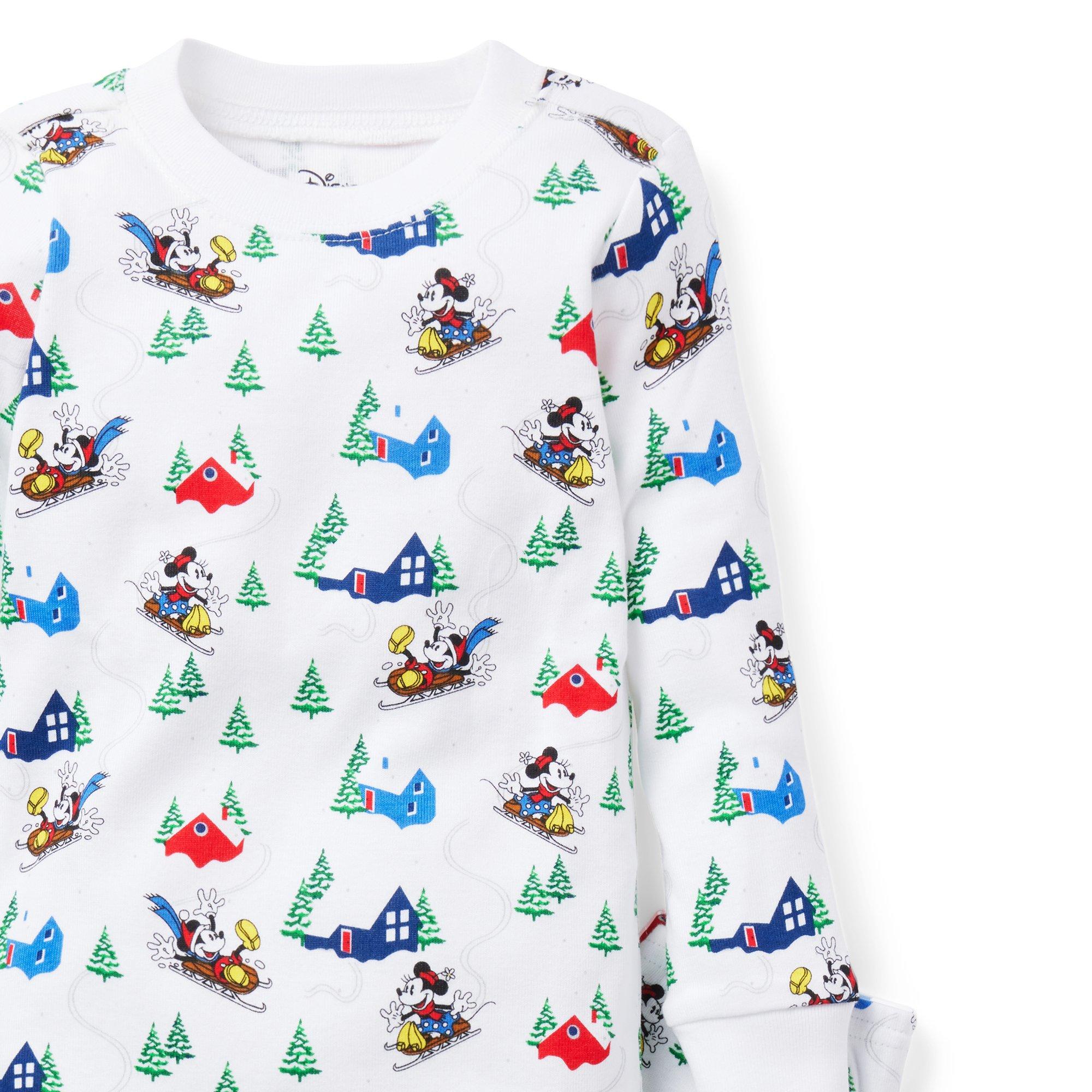 Good Night Pajamas Disney Mickey Mouse Holiday Sled