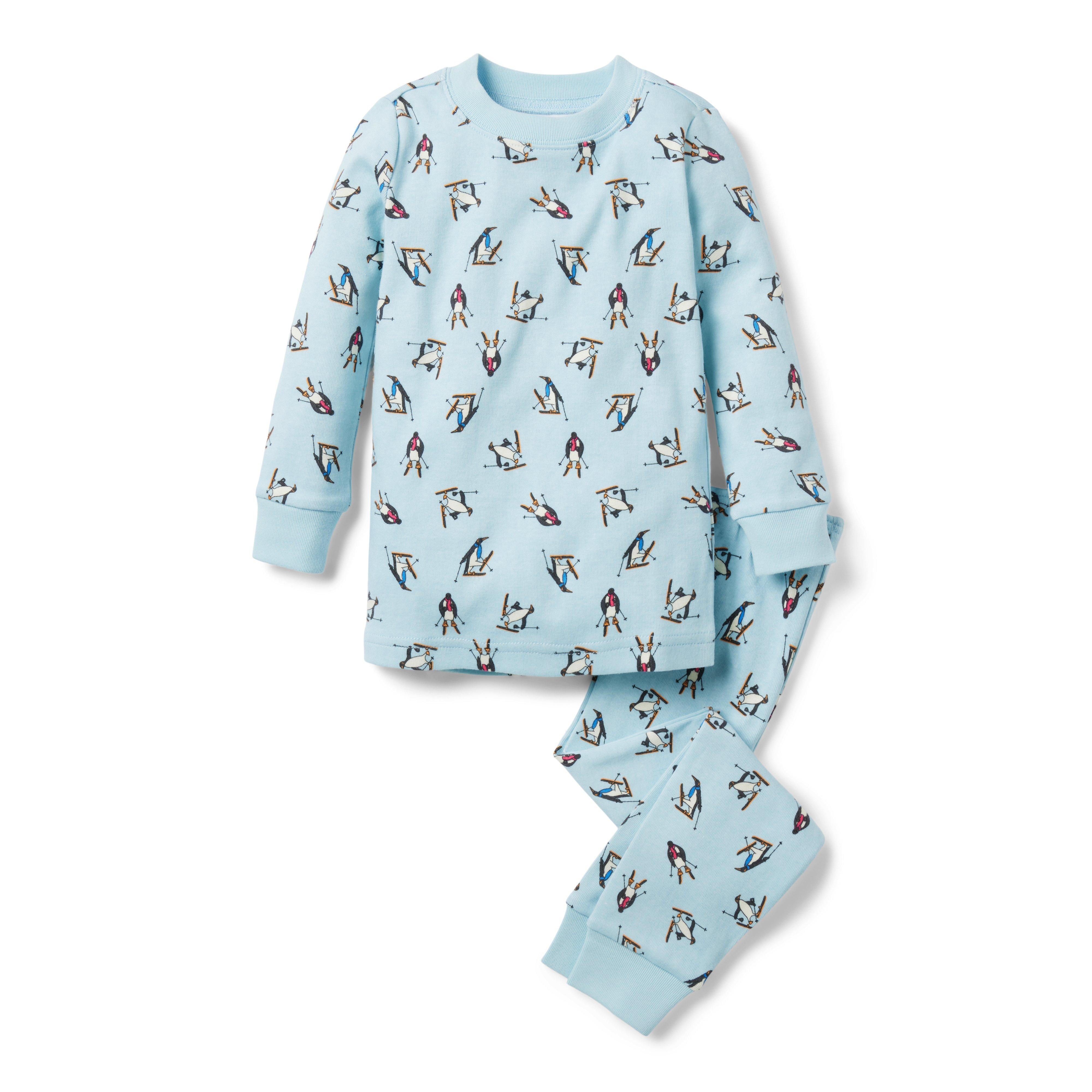 Blue discount penguin pajamas