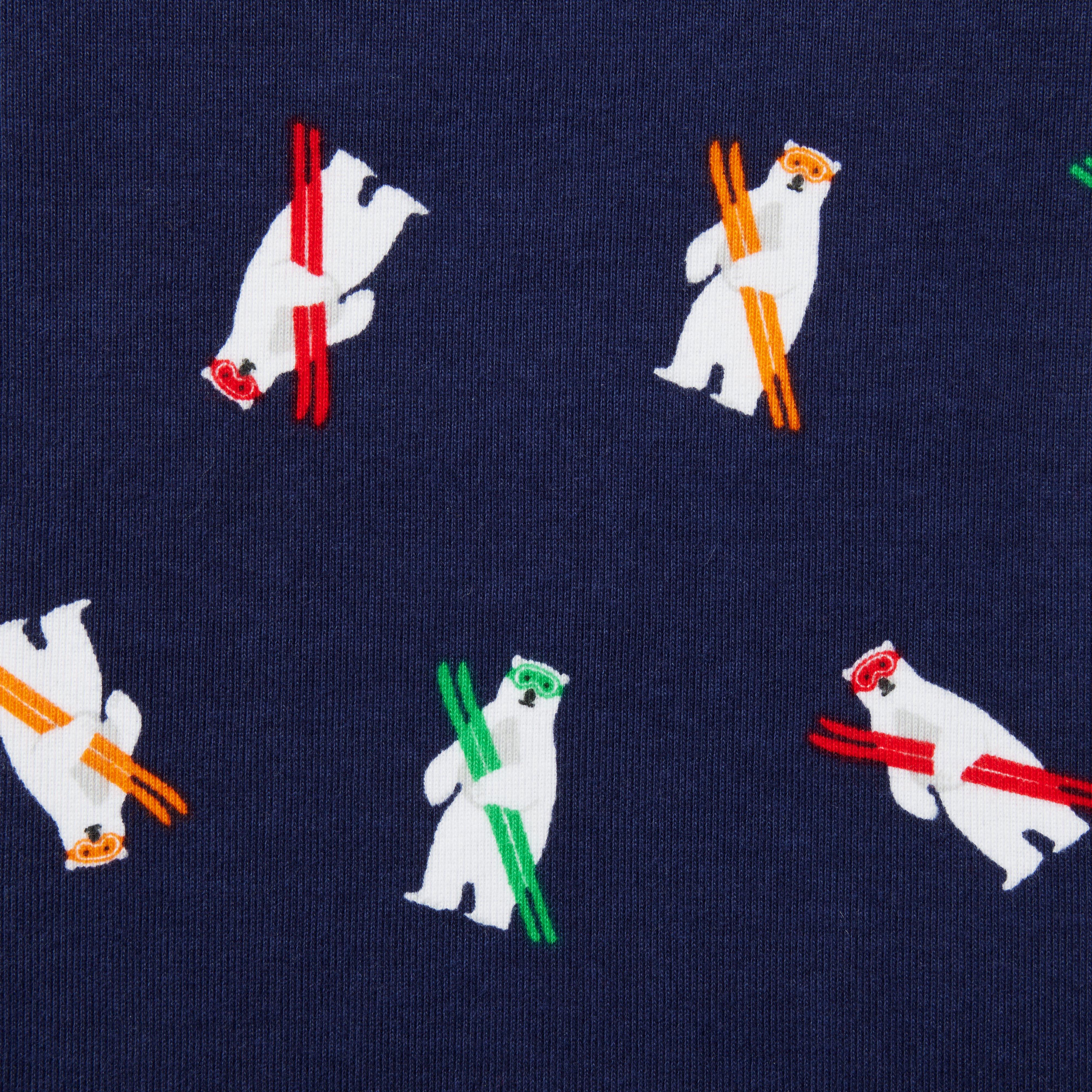 Good Night Pajamas In Ski Polar Bear  image number 1