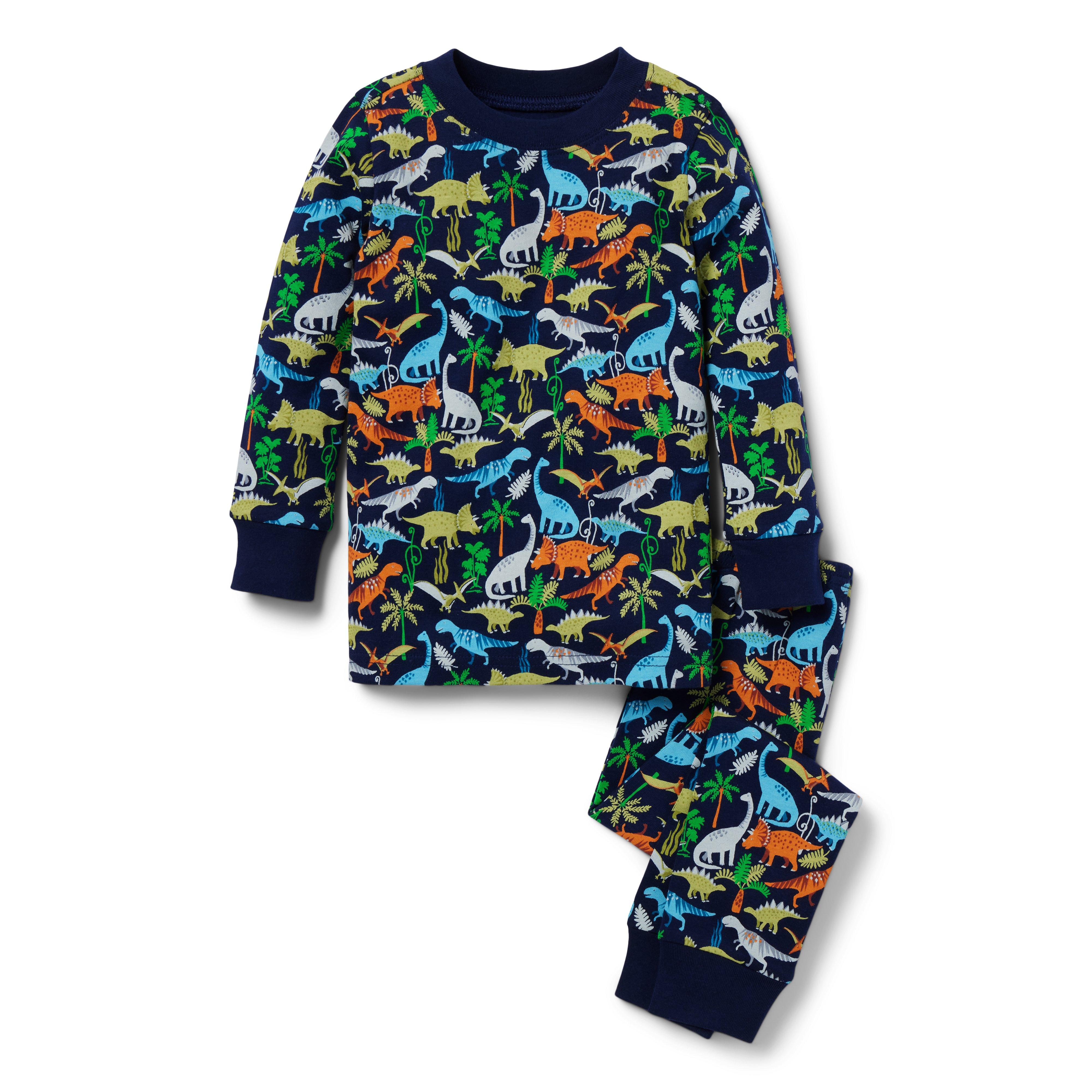 Boy White Snowmobile Good Night Pajamas in Snowmobile by Janie and Jack