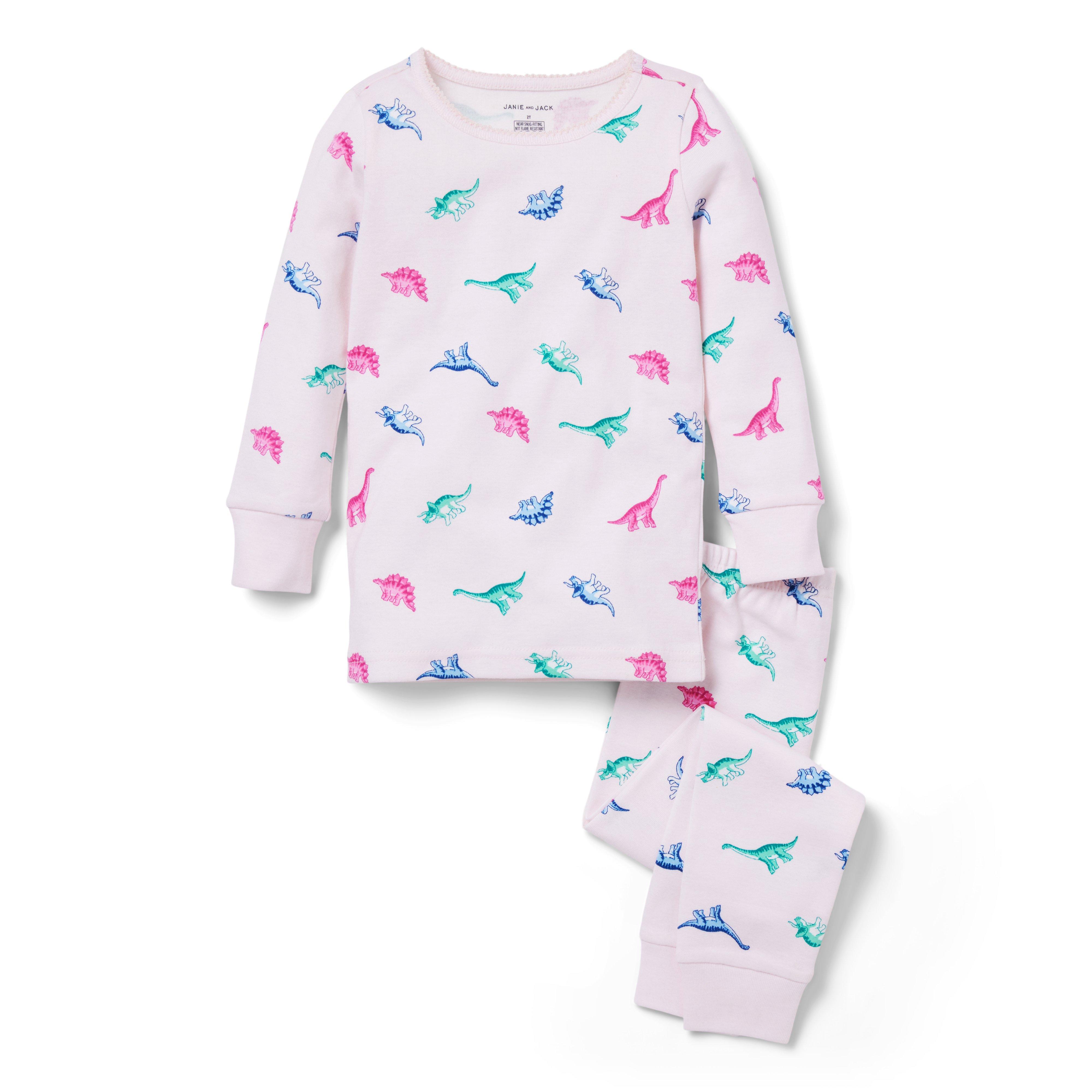 Girls discount dinosaur pajamas