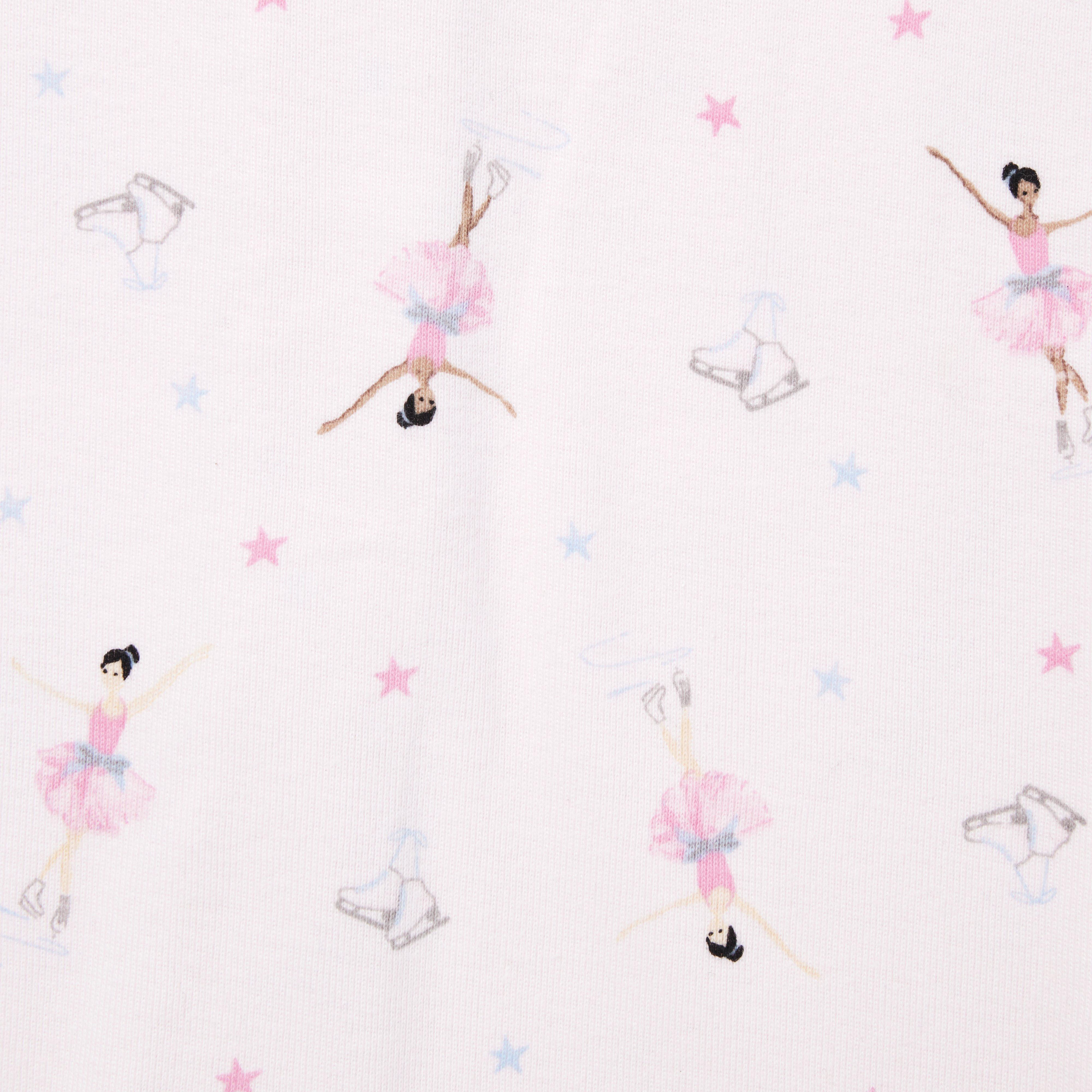 Baby Good Night Footed Pajamas in Ice Skater image number 1