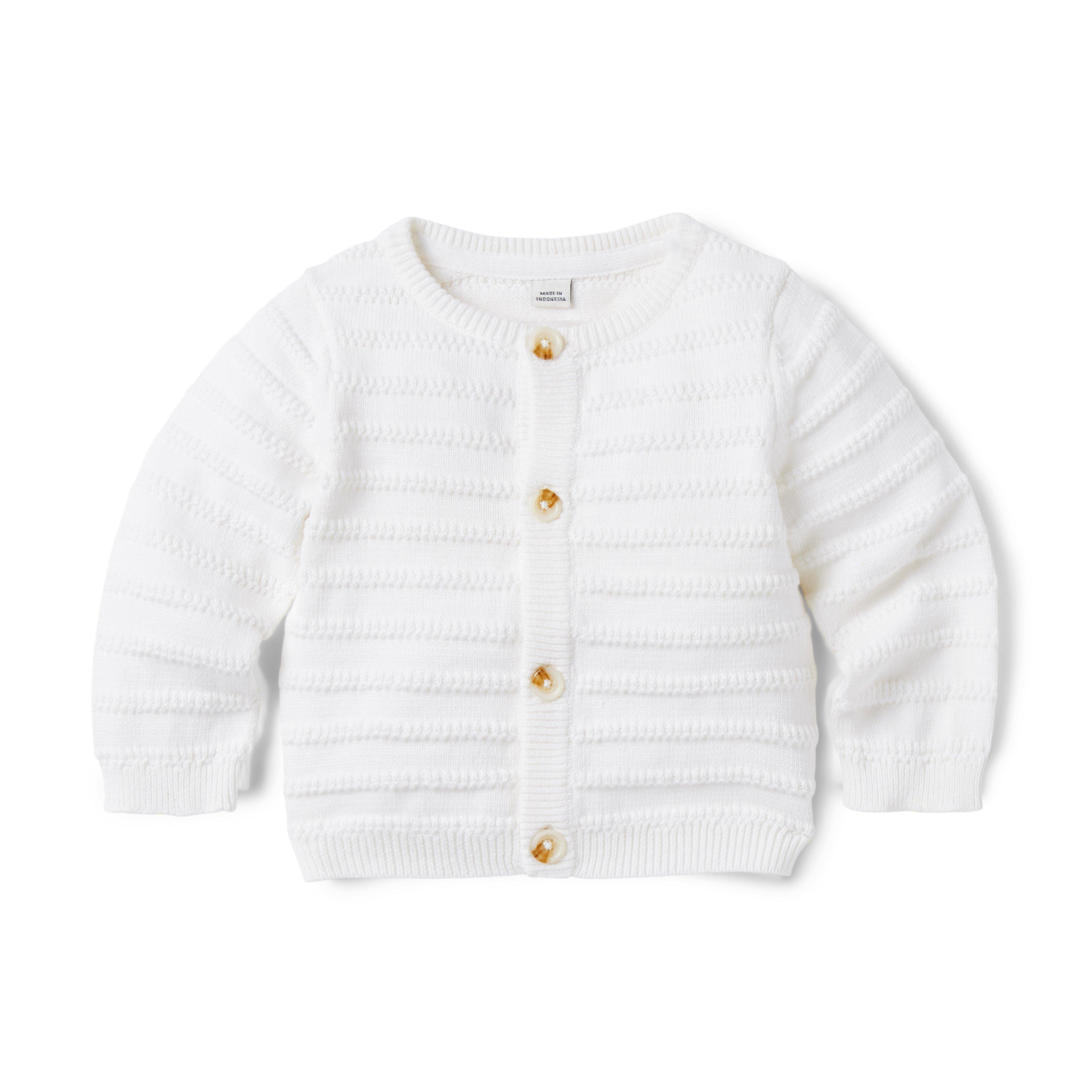 Baby Textured Knit Cardigan image number 0