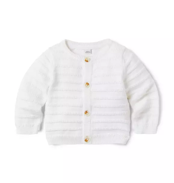 Baby Textured Knit Cardigan image number 0