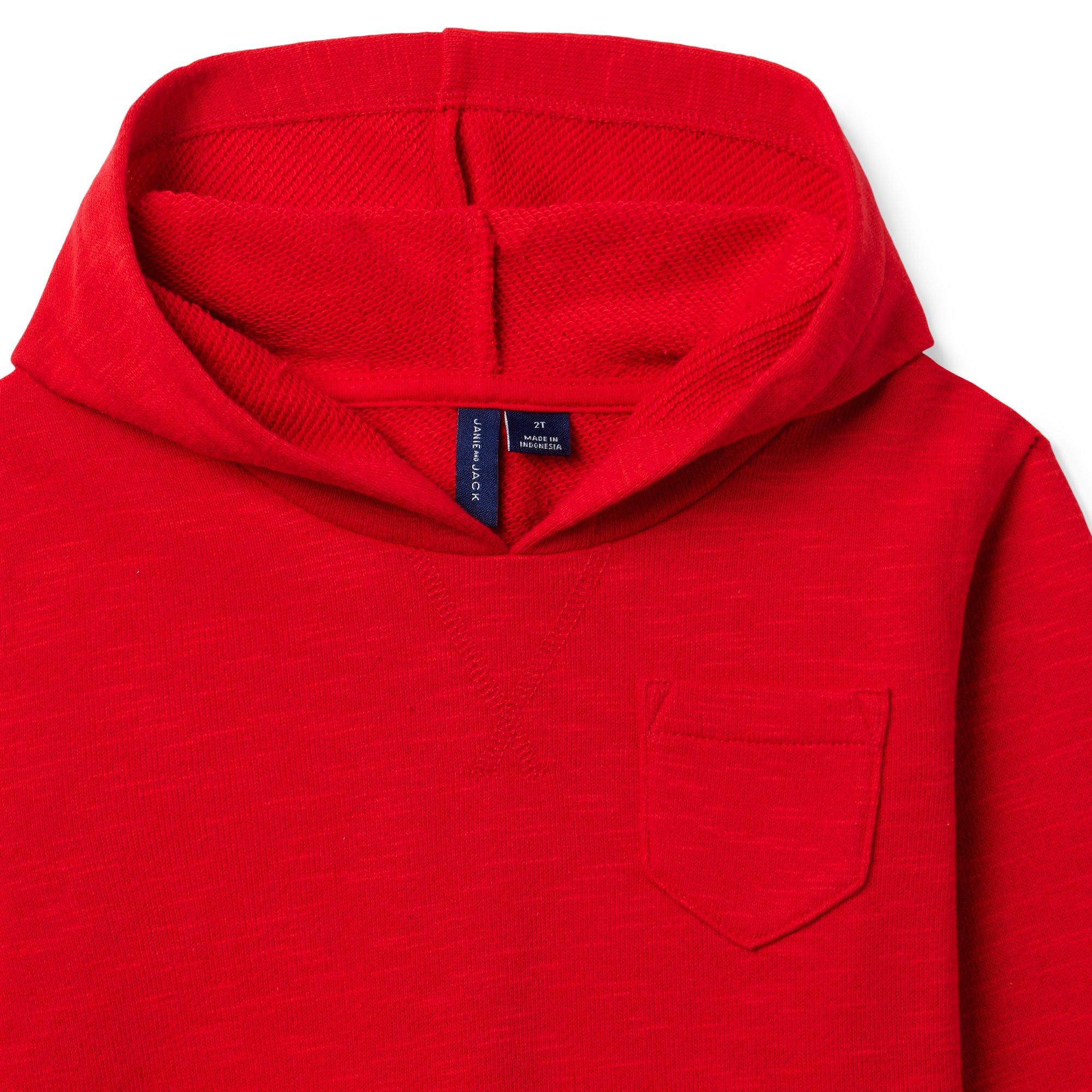 Slub French Terry Hooded Sweatshirt image number 1