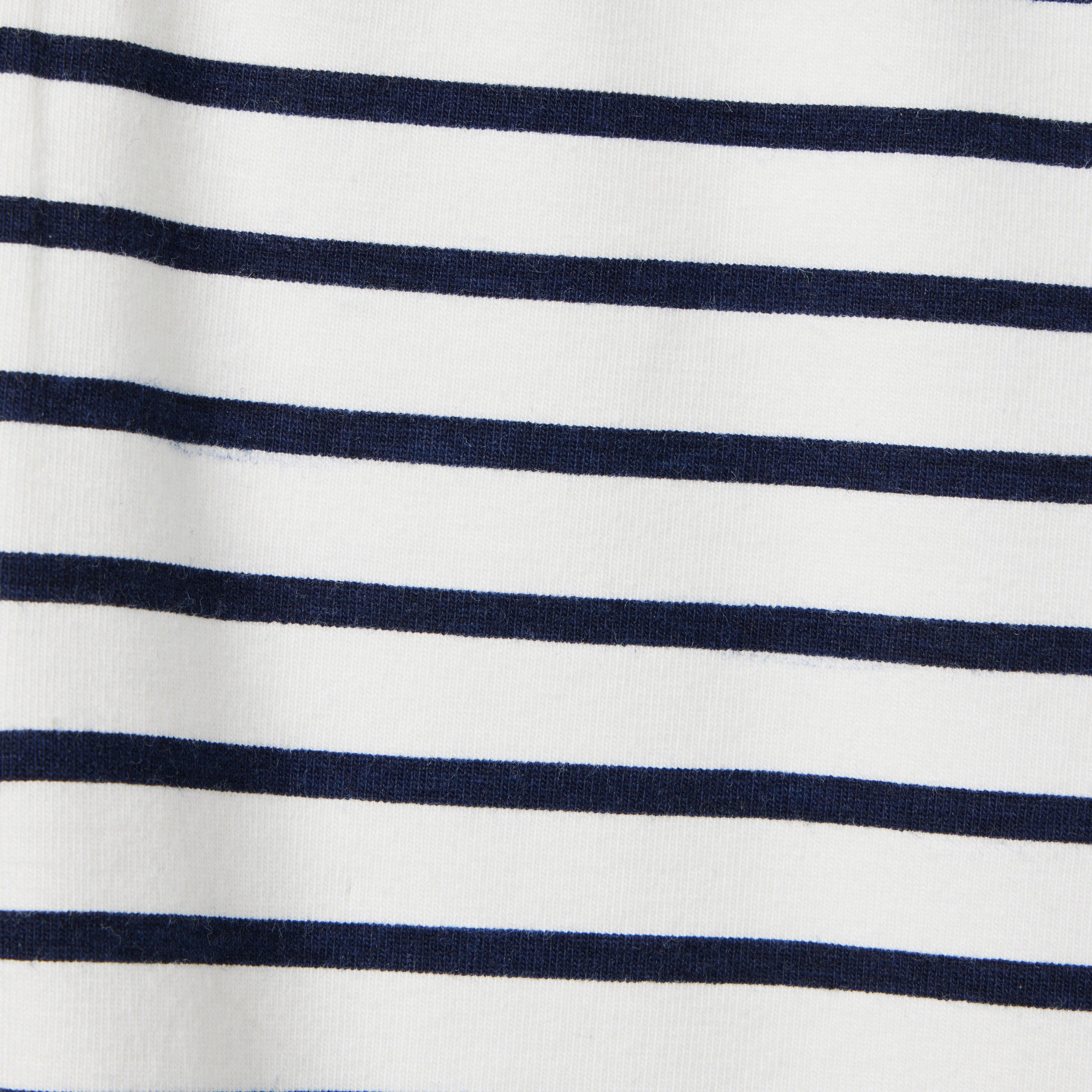 Collared Striped Ponte Dress image number 2