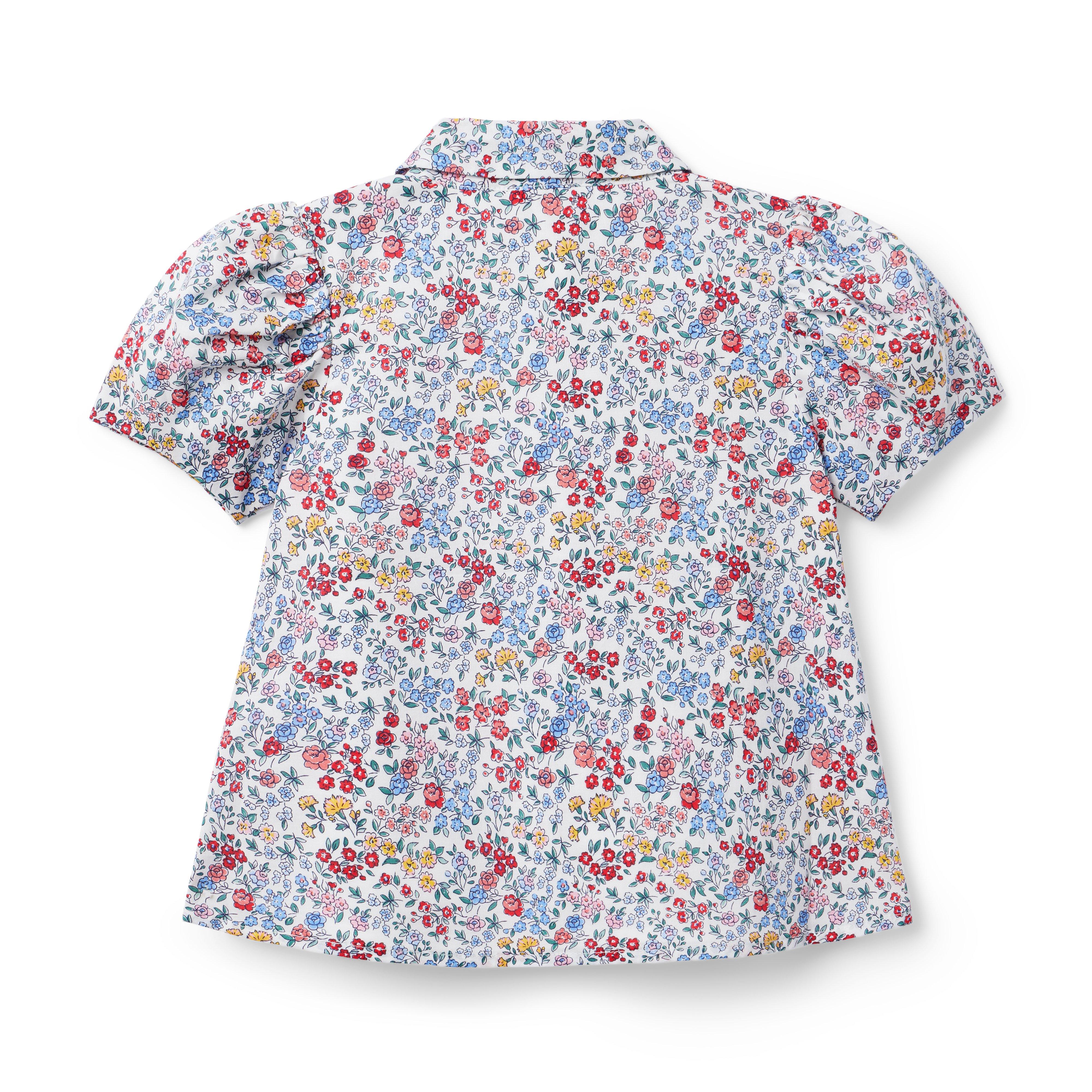 Floral Puff Sleeve Top image number 3