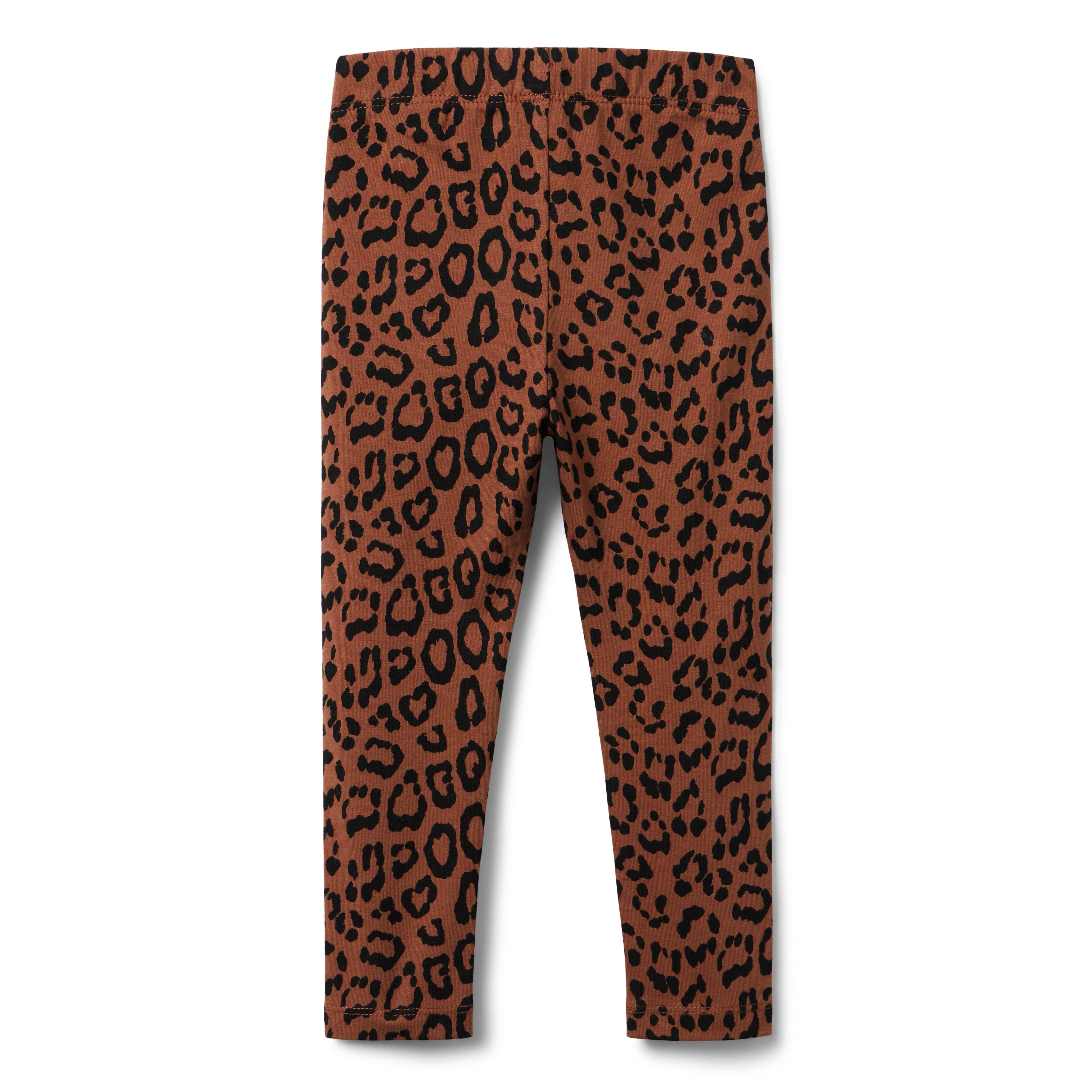 Girl Brown Patina Leopard The Everyday Legging by Janie and Jack