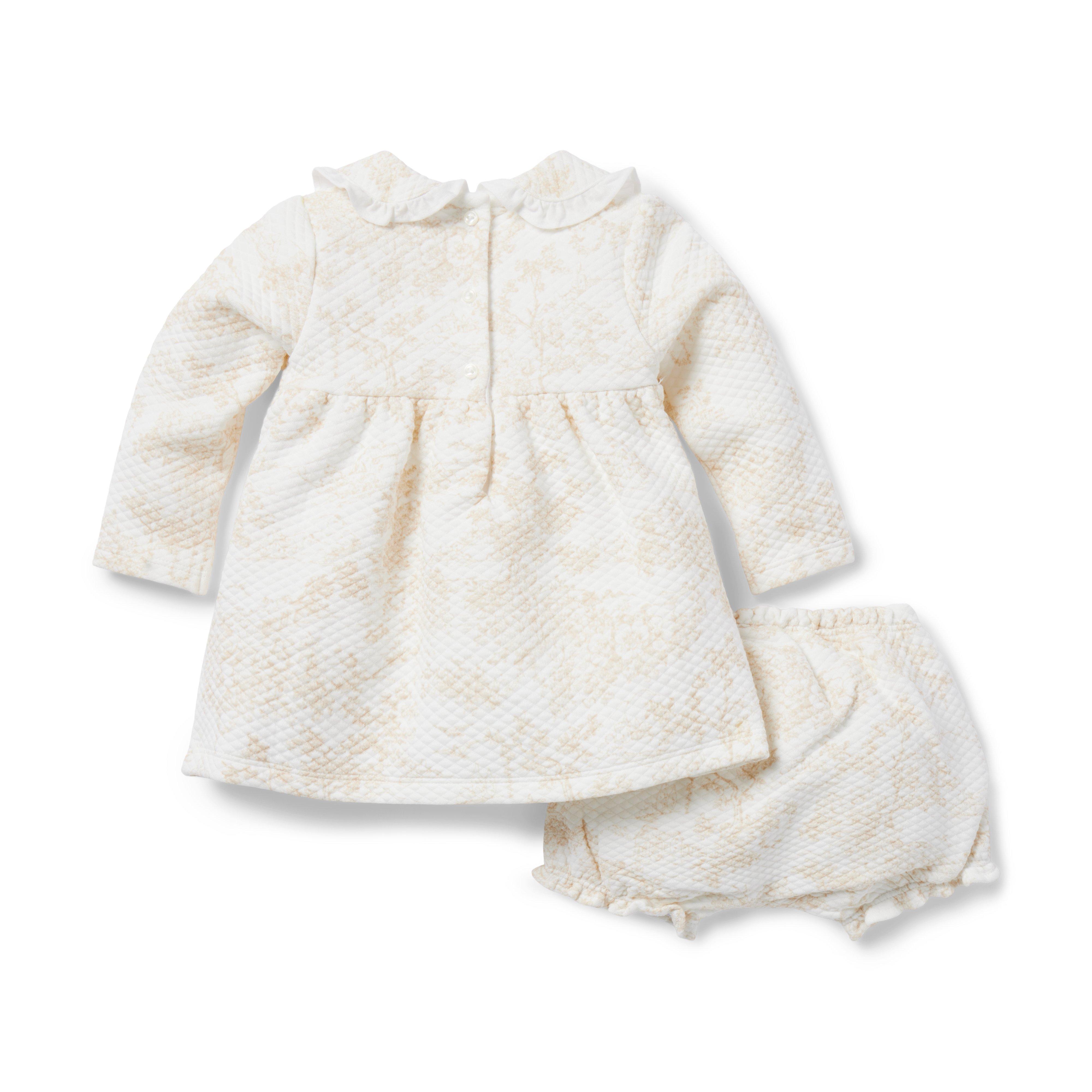 Baby Floral Toile Quilted Matching Set image number 3