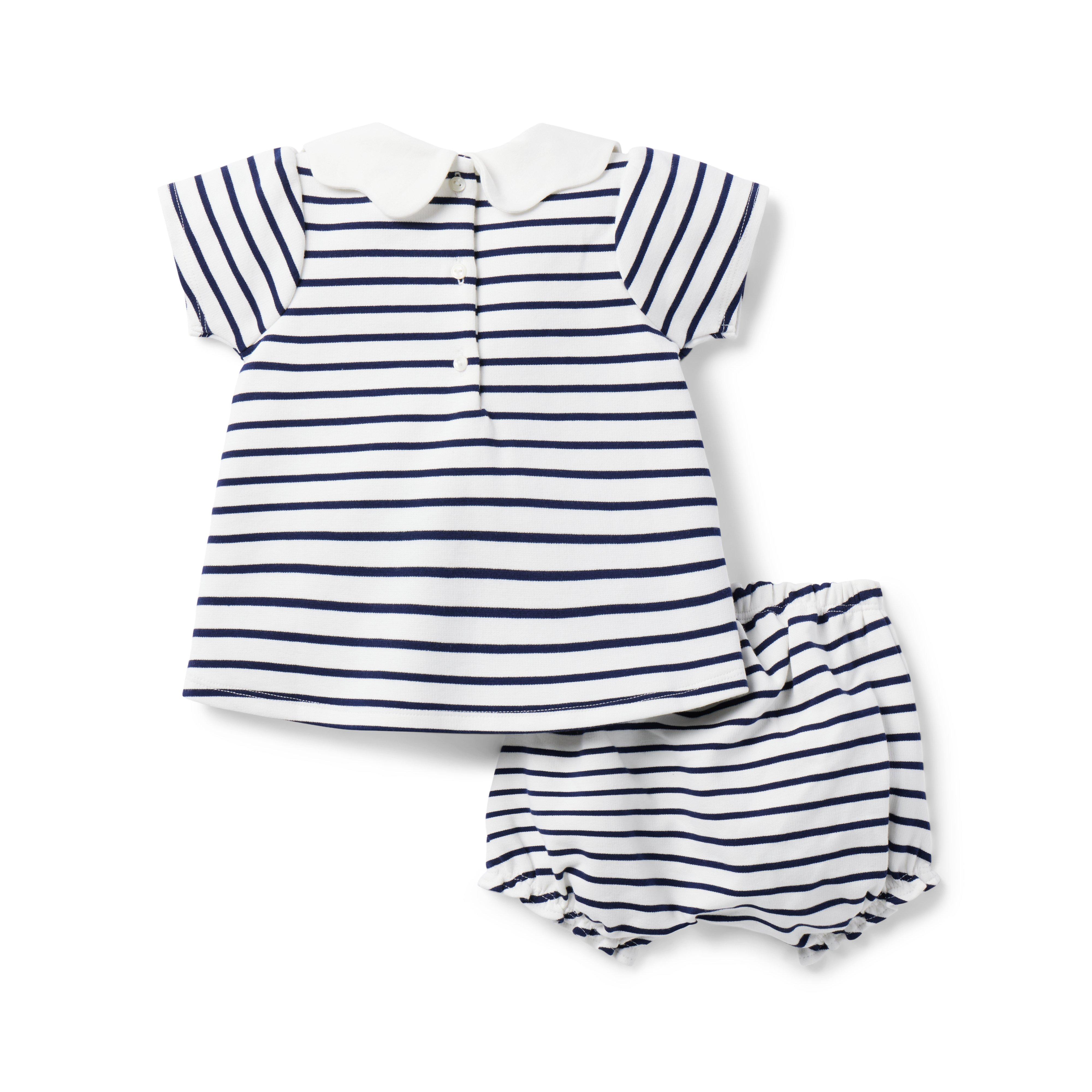 Baby Striped Matching Set image number 2