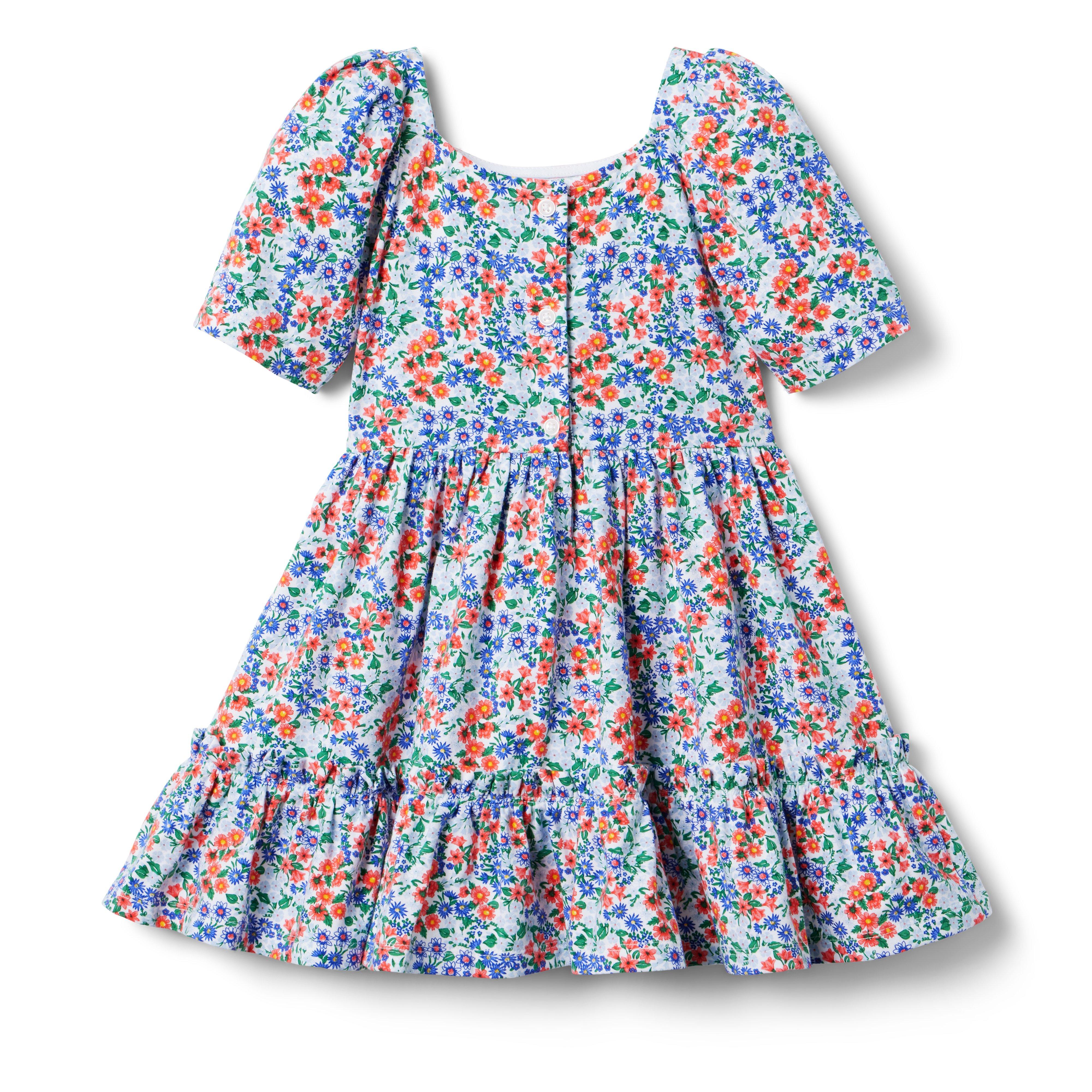 Floral Puff Sleeve Dress image number 3