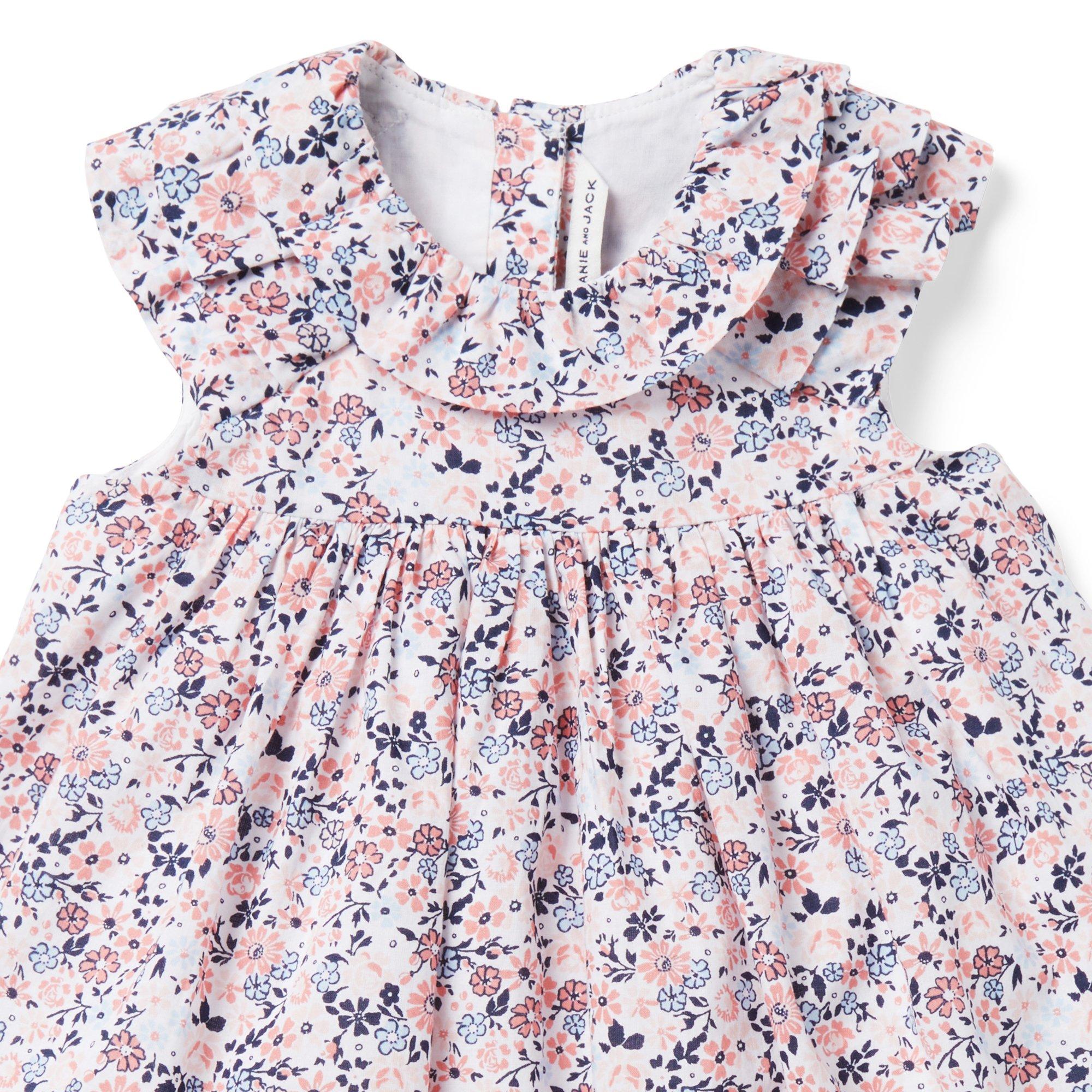 Baby Floral Ruffle Dress image number 1