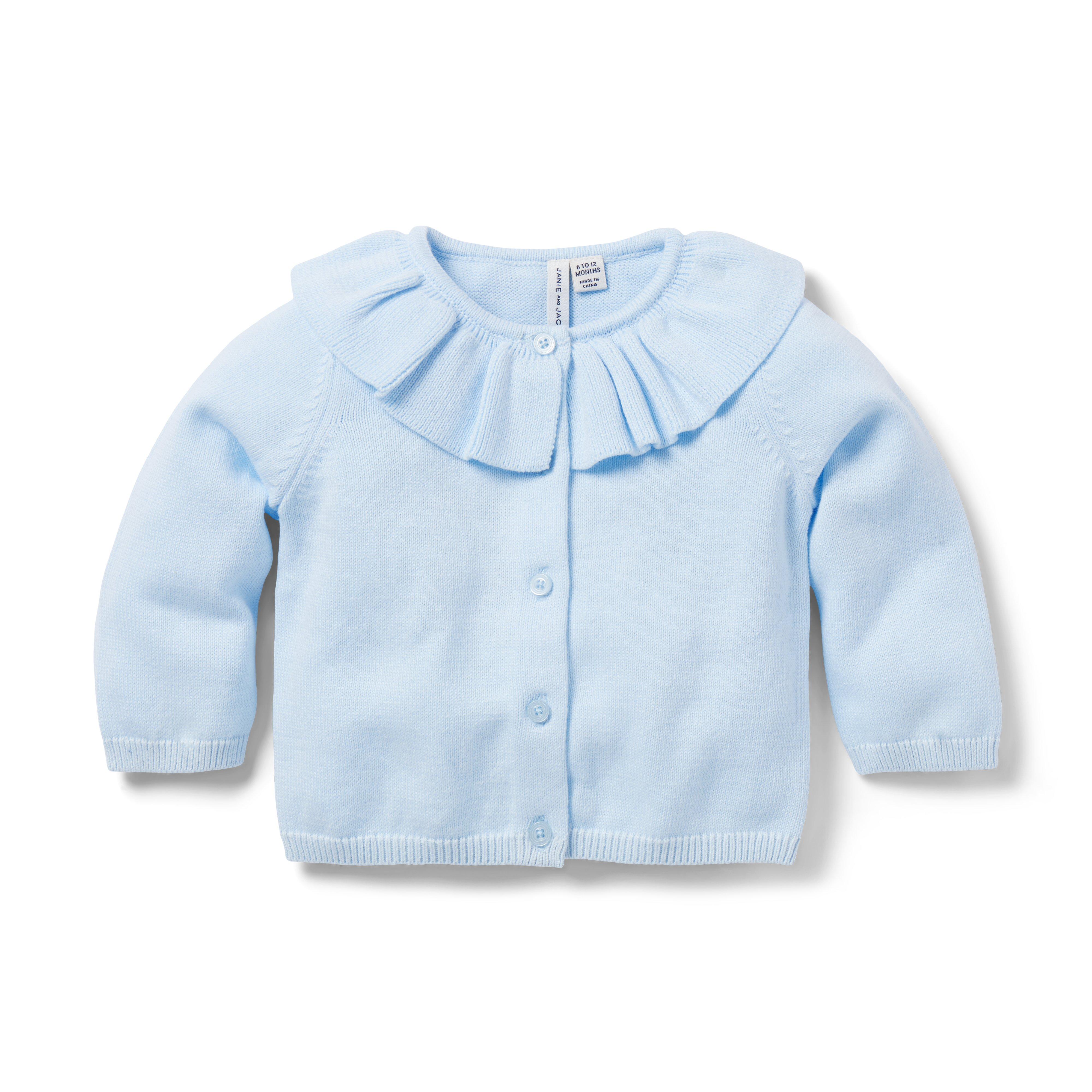 Baby Ruffle Collar Cardigan image number 0