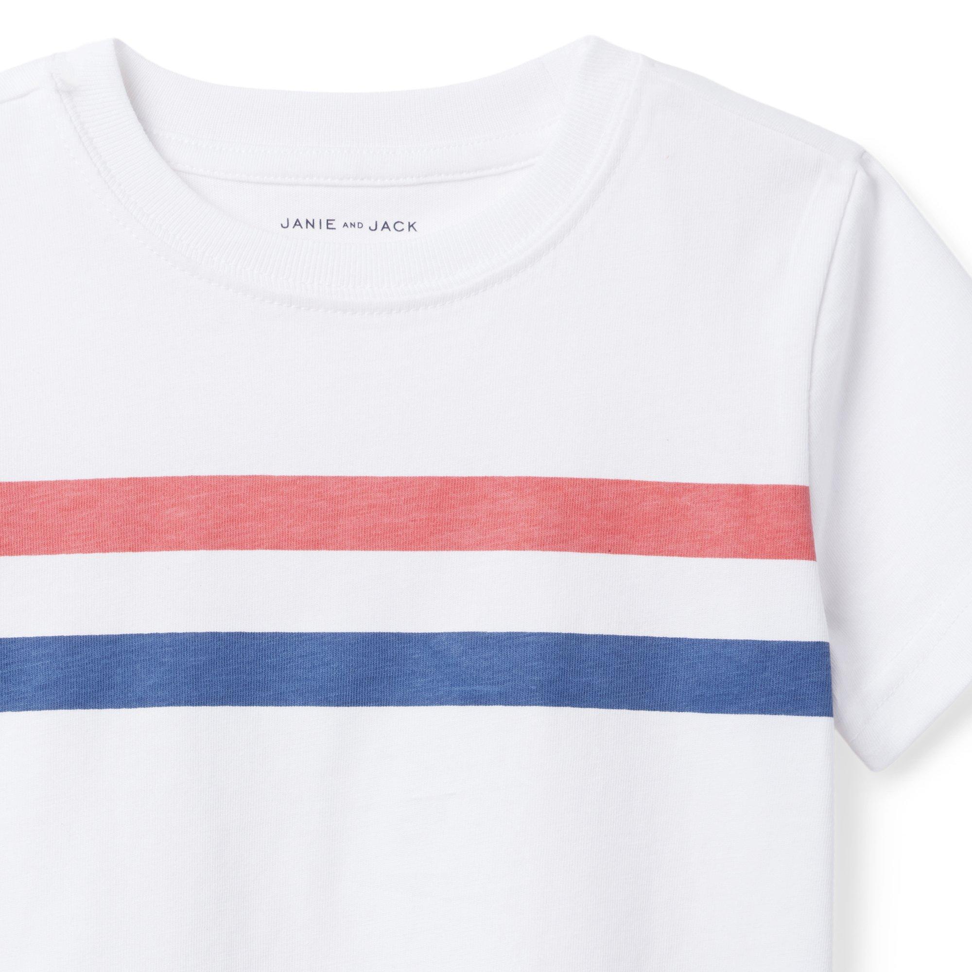 Stripe Graphic Tee image number 1
