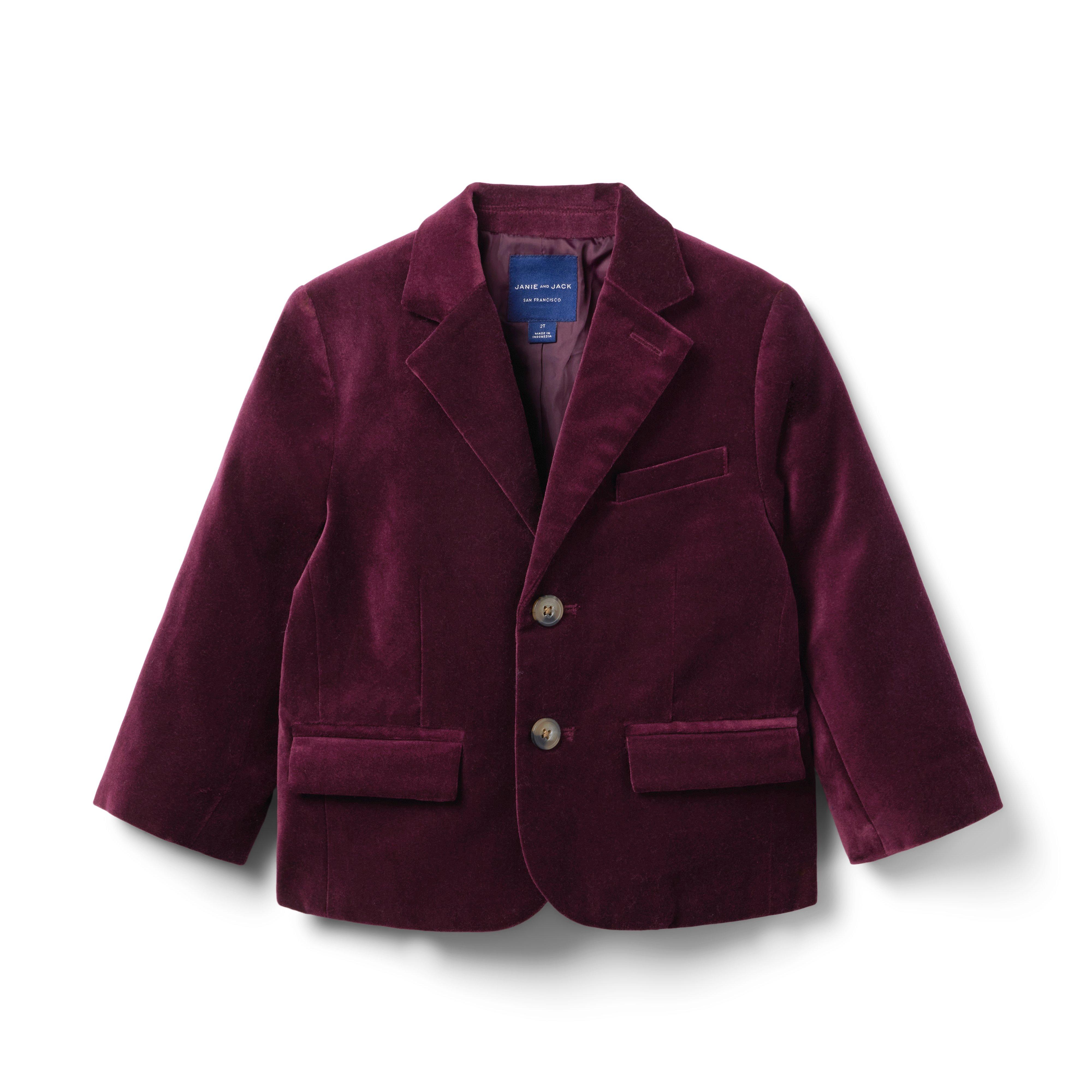 Boys hot sale burgundy jacket