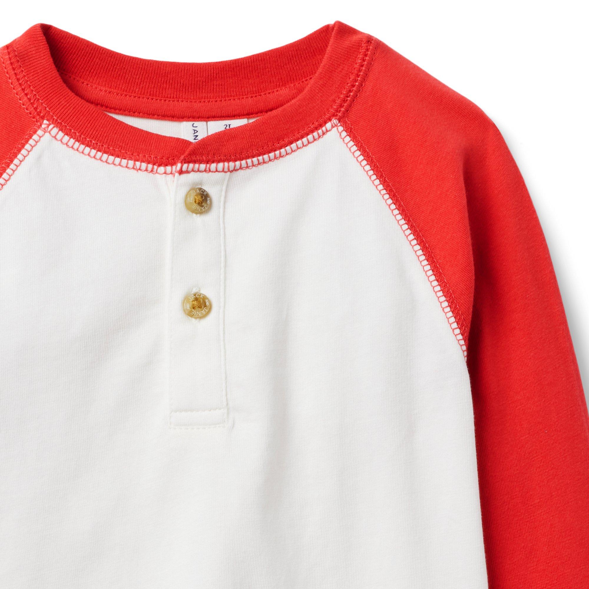 Henley Baseball Tee  image number 2