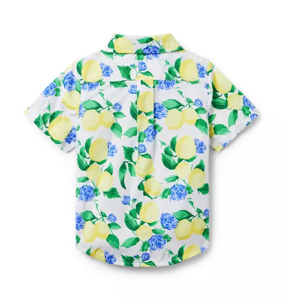 Lemon Poplin Shirt image number 1