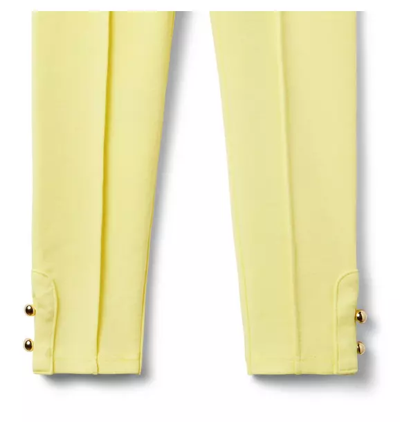 Button Cuff Ponte Pant image number 2