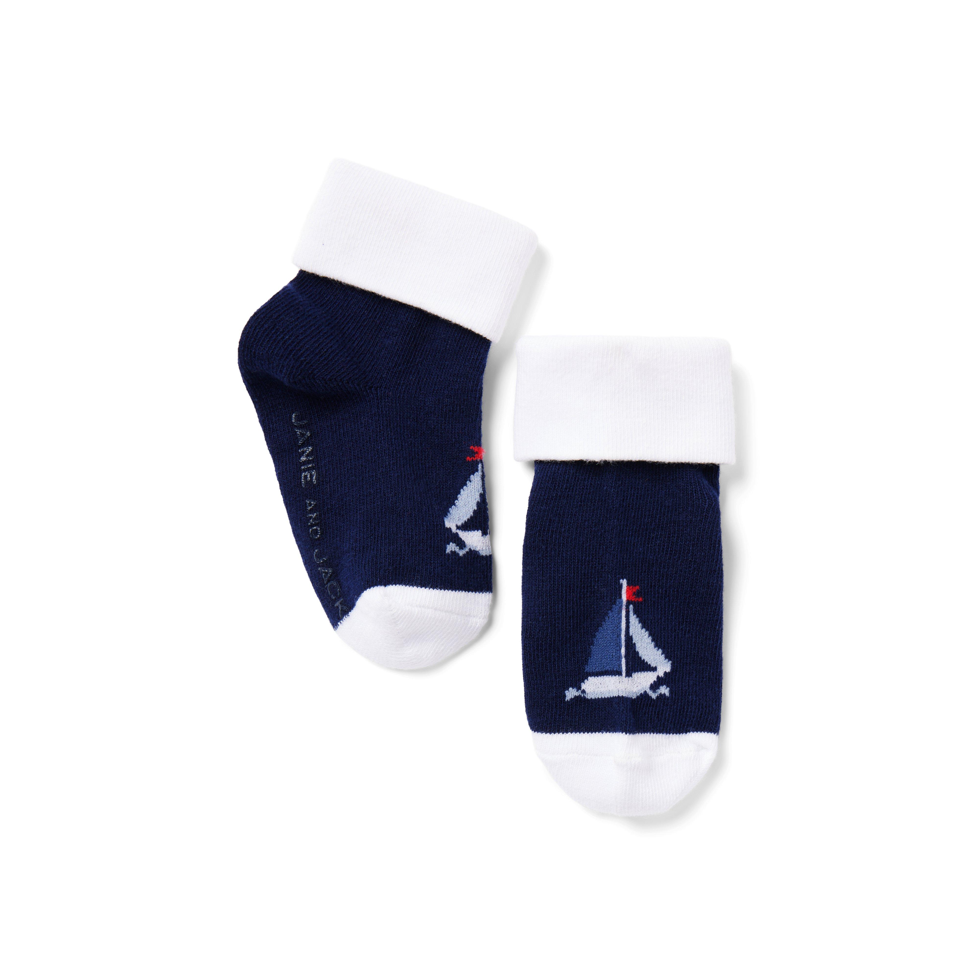 Baby Sailboat Sock