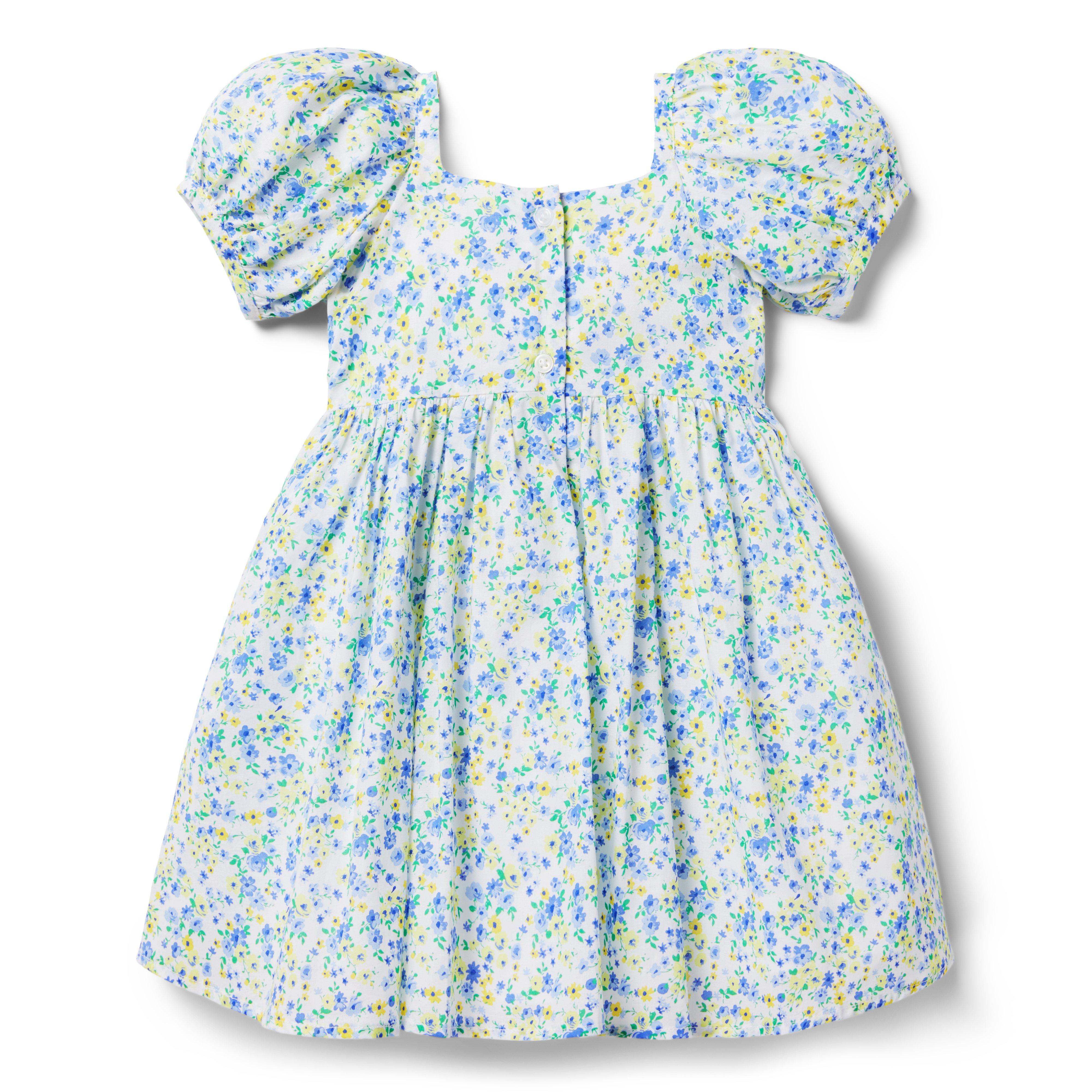 Floral Puff Sleeve Dress image number 1