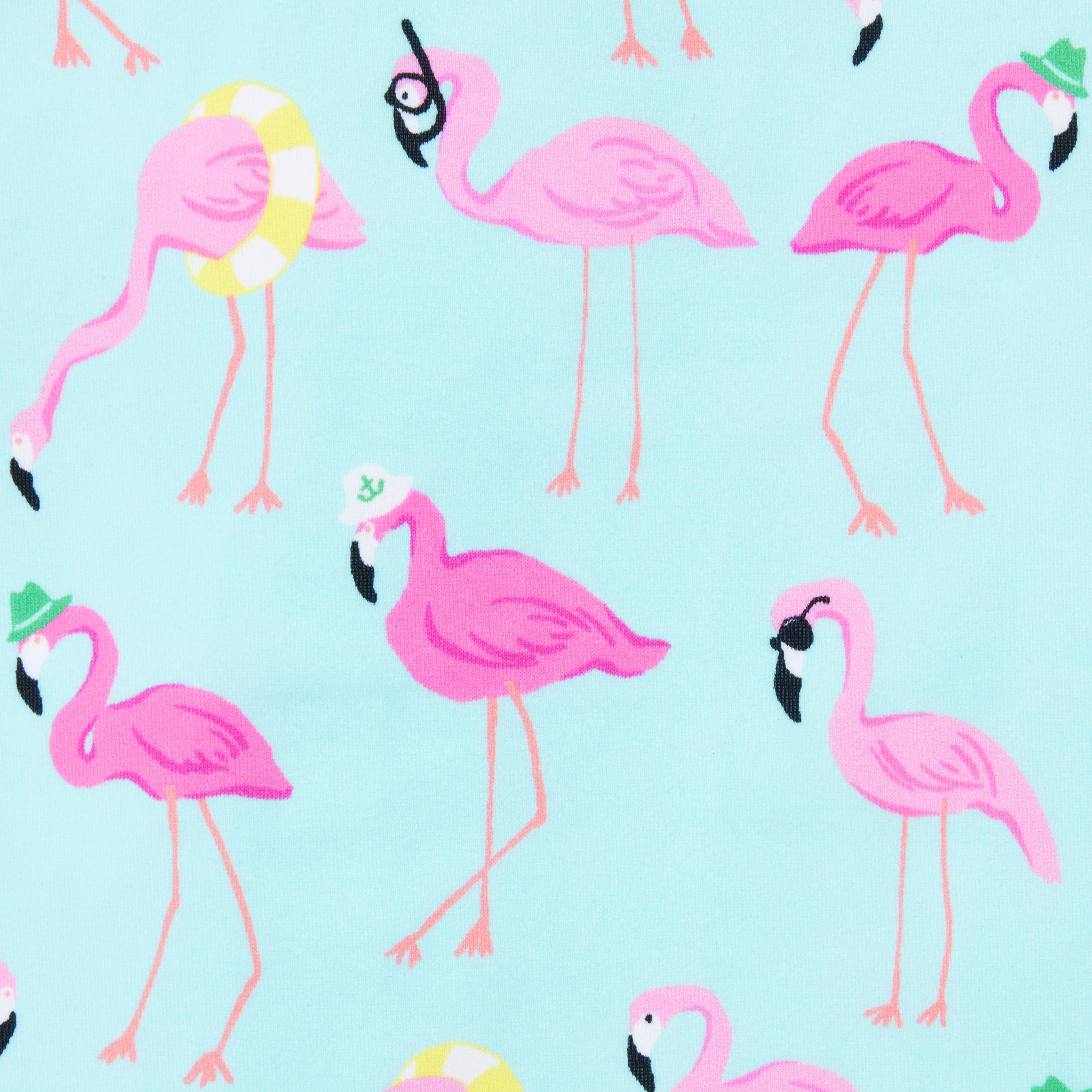 Baby Recycled Flamingo Rash Guard Swimsuit