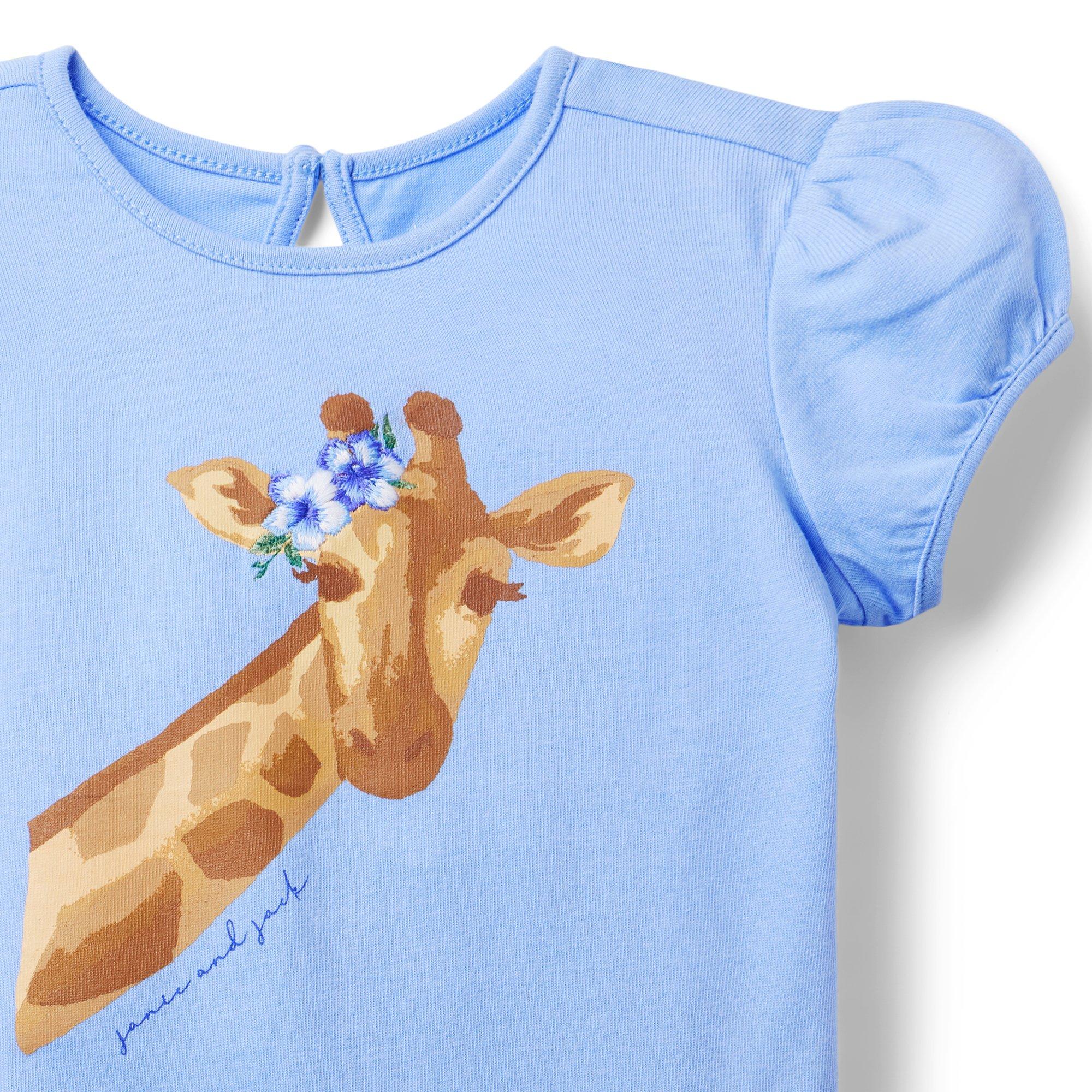 Giraffe Puff Sleeve Tee image number 2