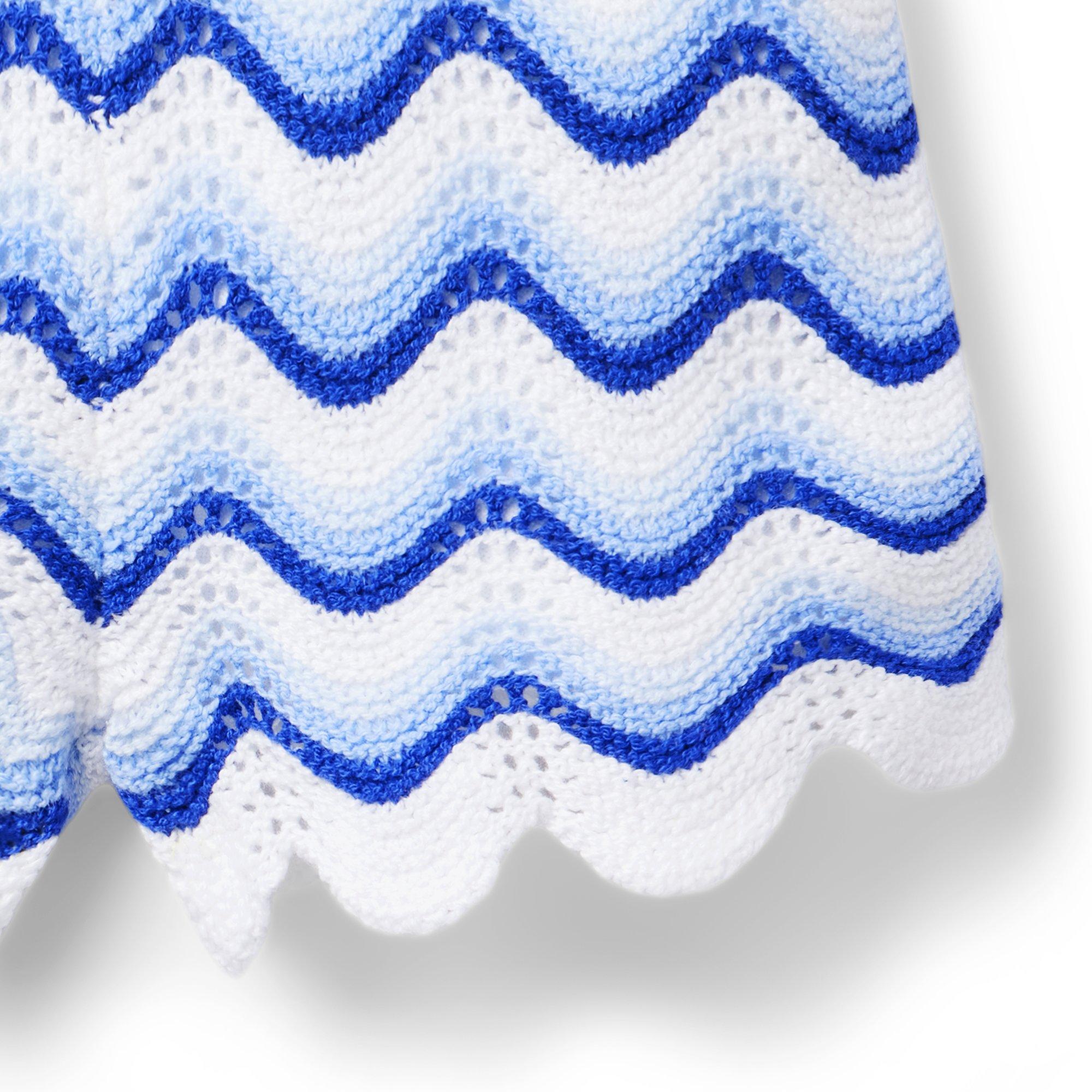 The Color Wave Crochet Short image number 3