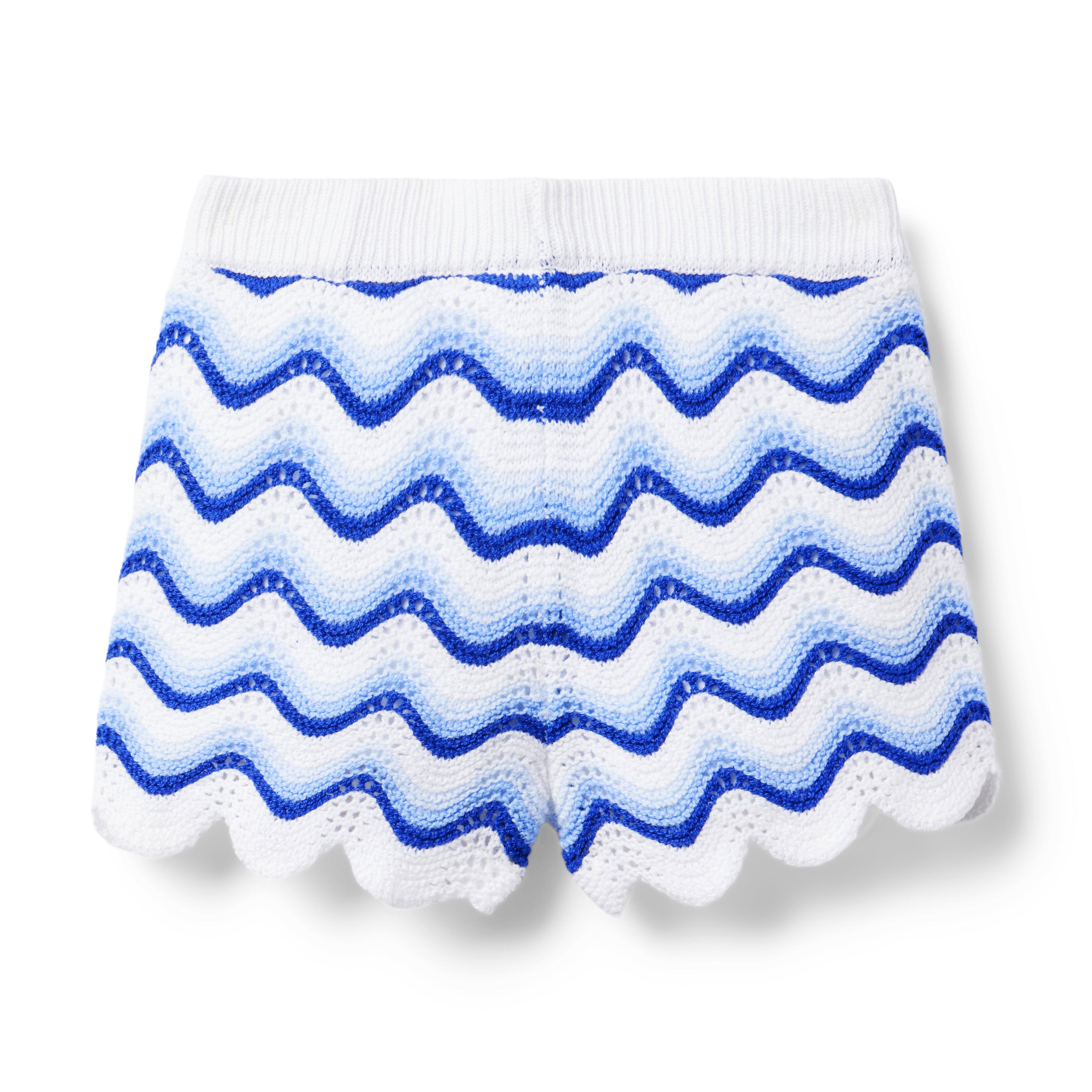 The Color Wave Crochet Short image number 1