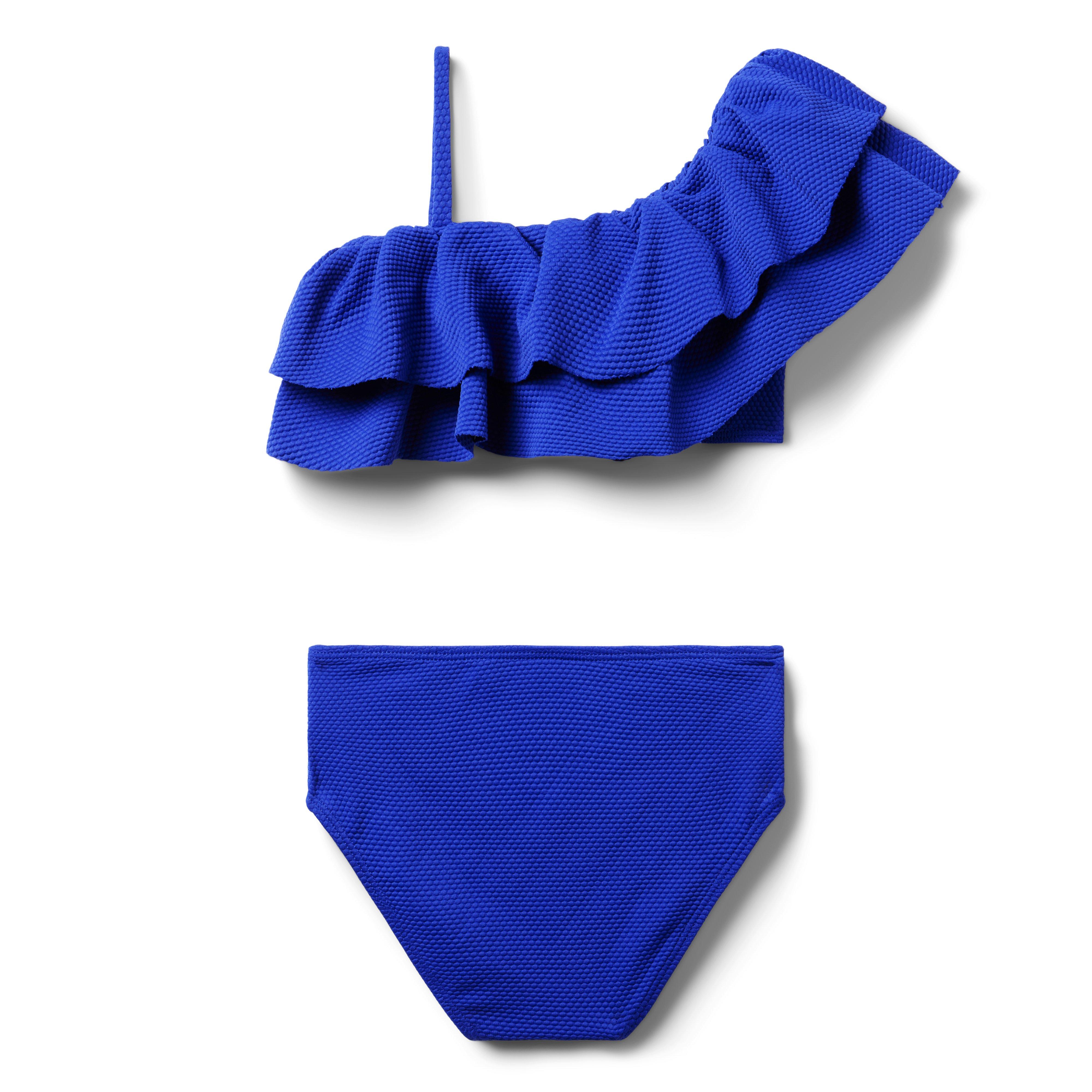 Recycled Ruffle 2-Piece Swimsuit