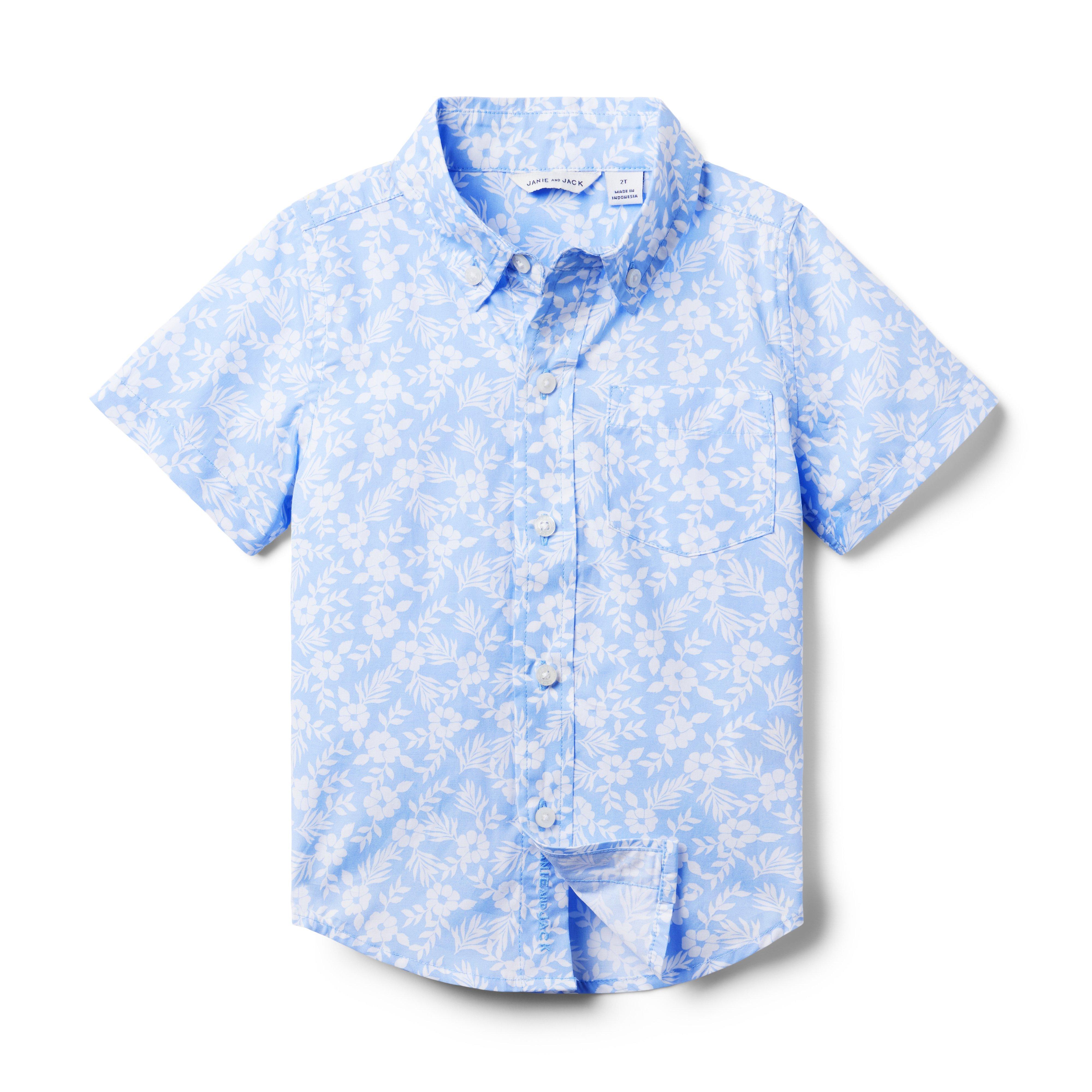 Floral Poplin Shirt