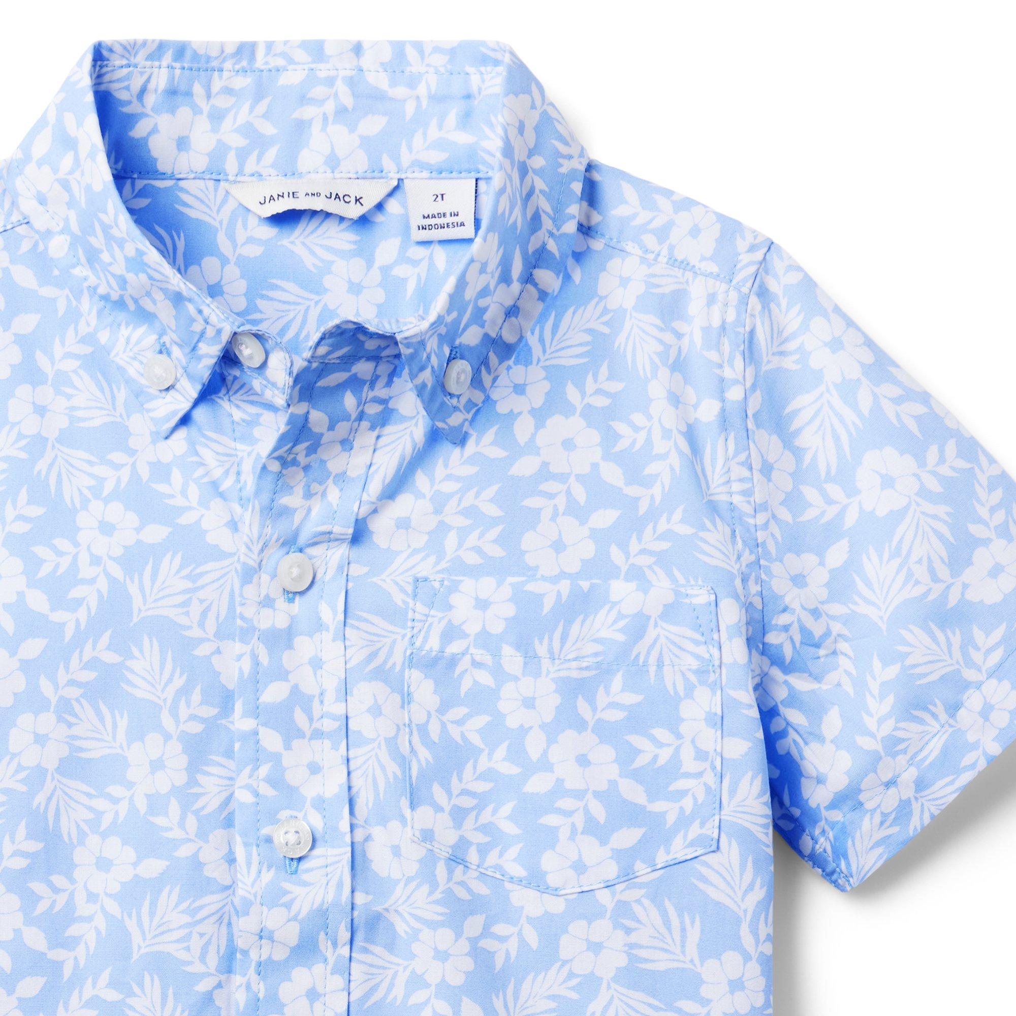 Floral Poplin Shirt