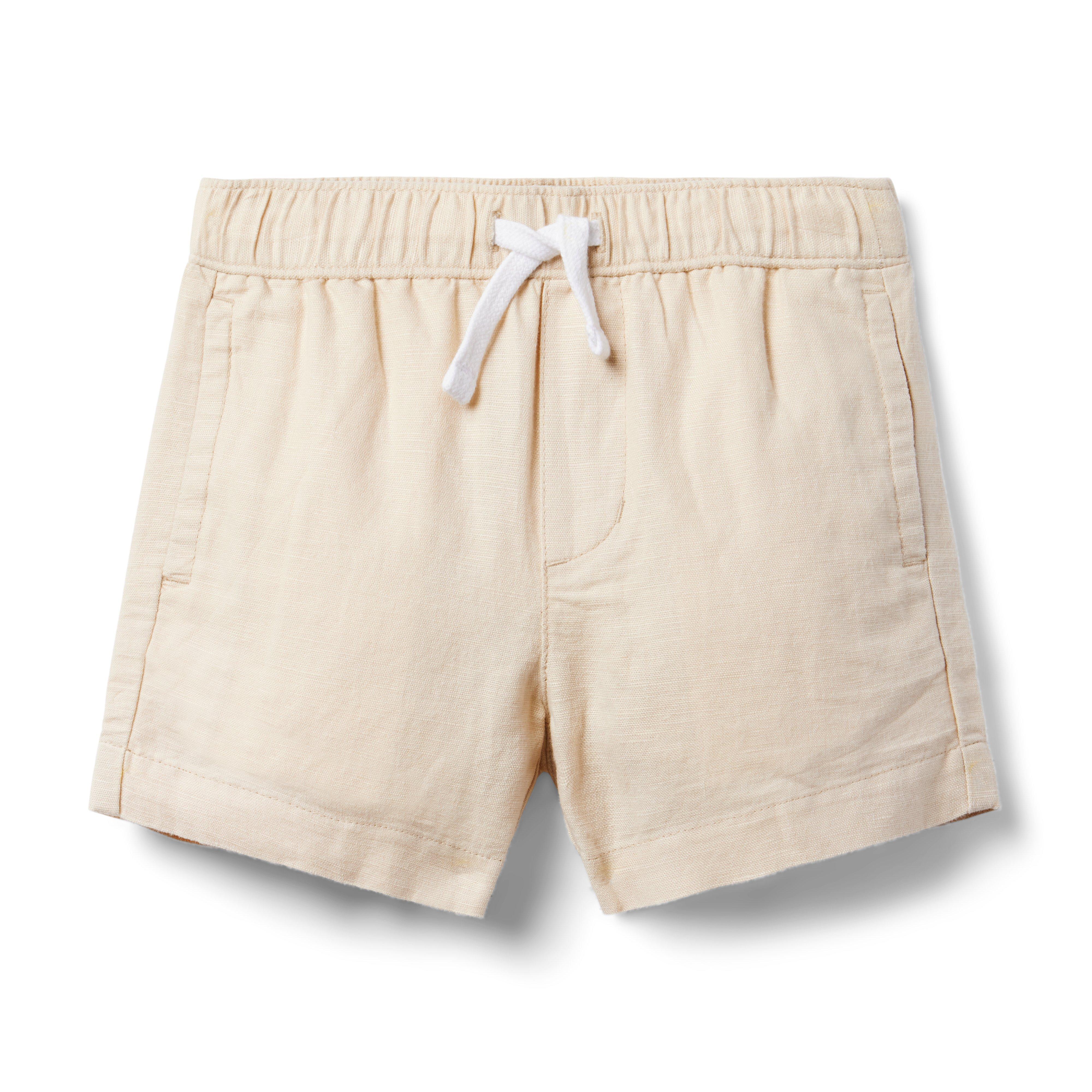 The Linen-Cotton Pull-On Short