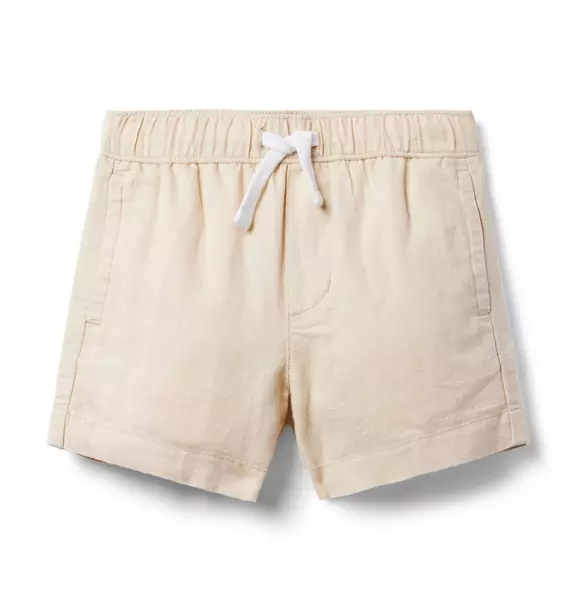 The Linen-Cotton Pull-On Short image number 0