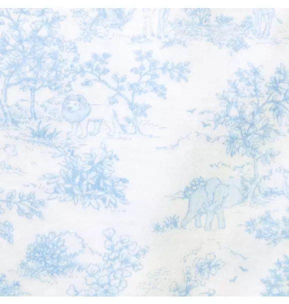 Baby Safari Toile Wrap One-Piece image number 2