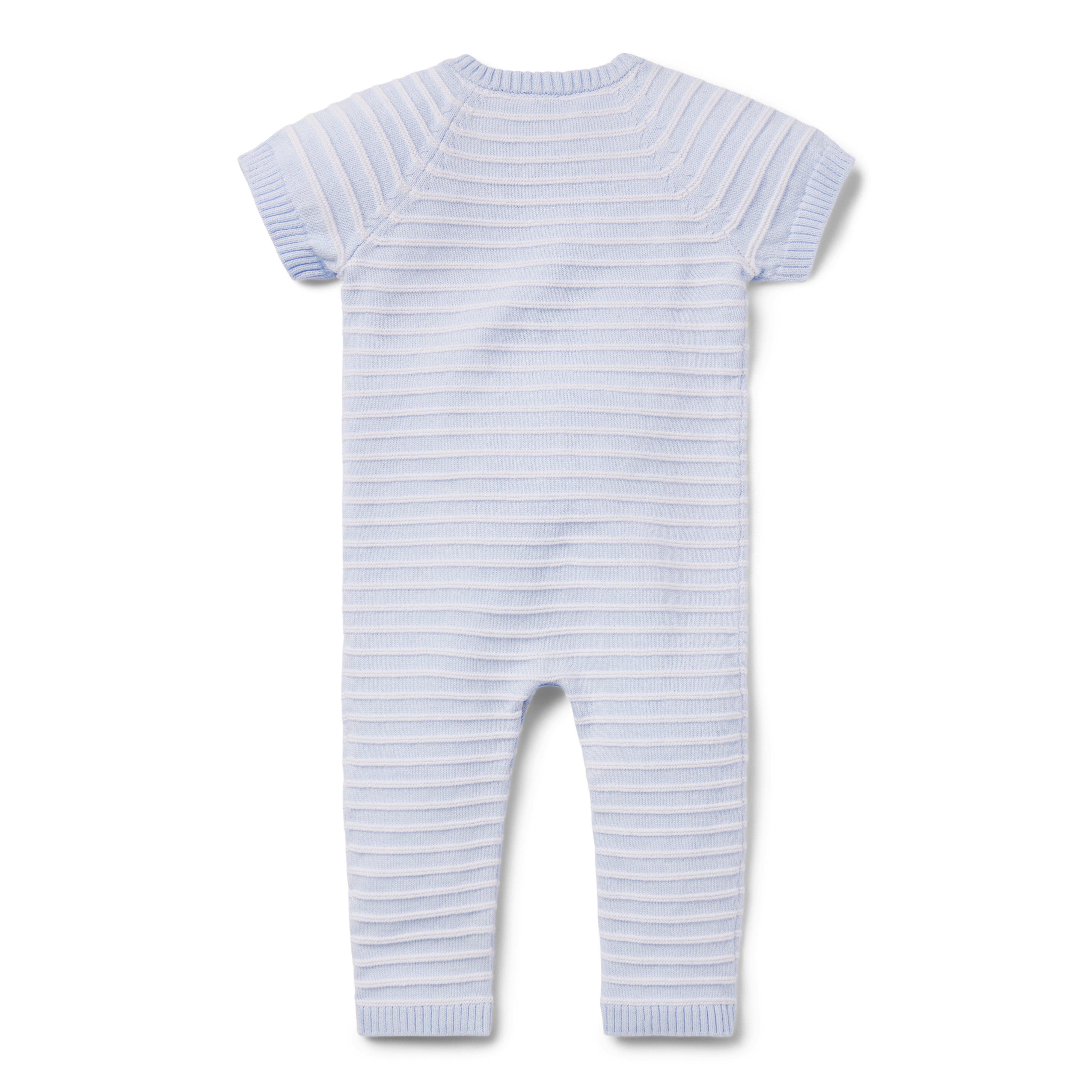 Baby Textured Striped One-Piece