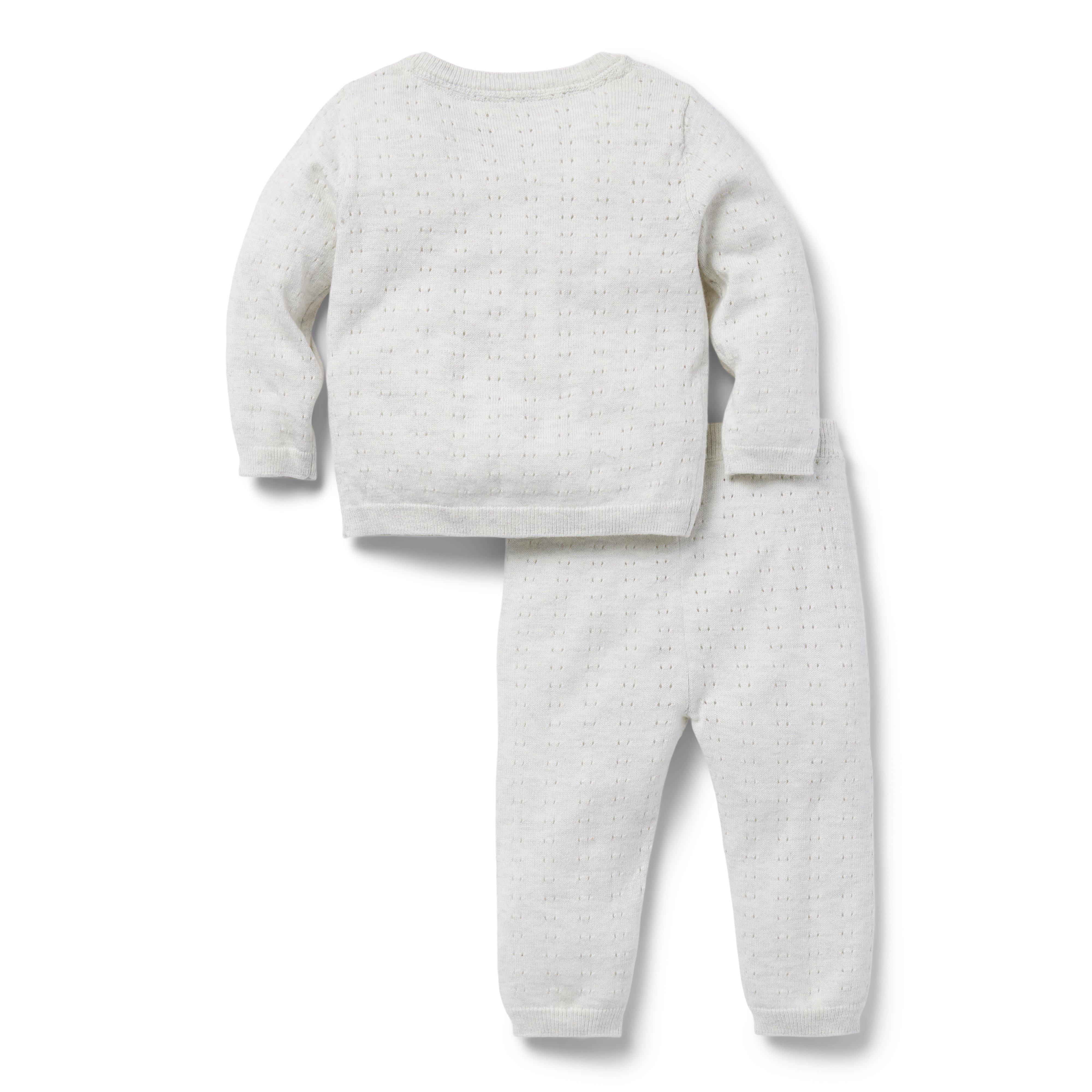 Baby Pointelle Matching Set