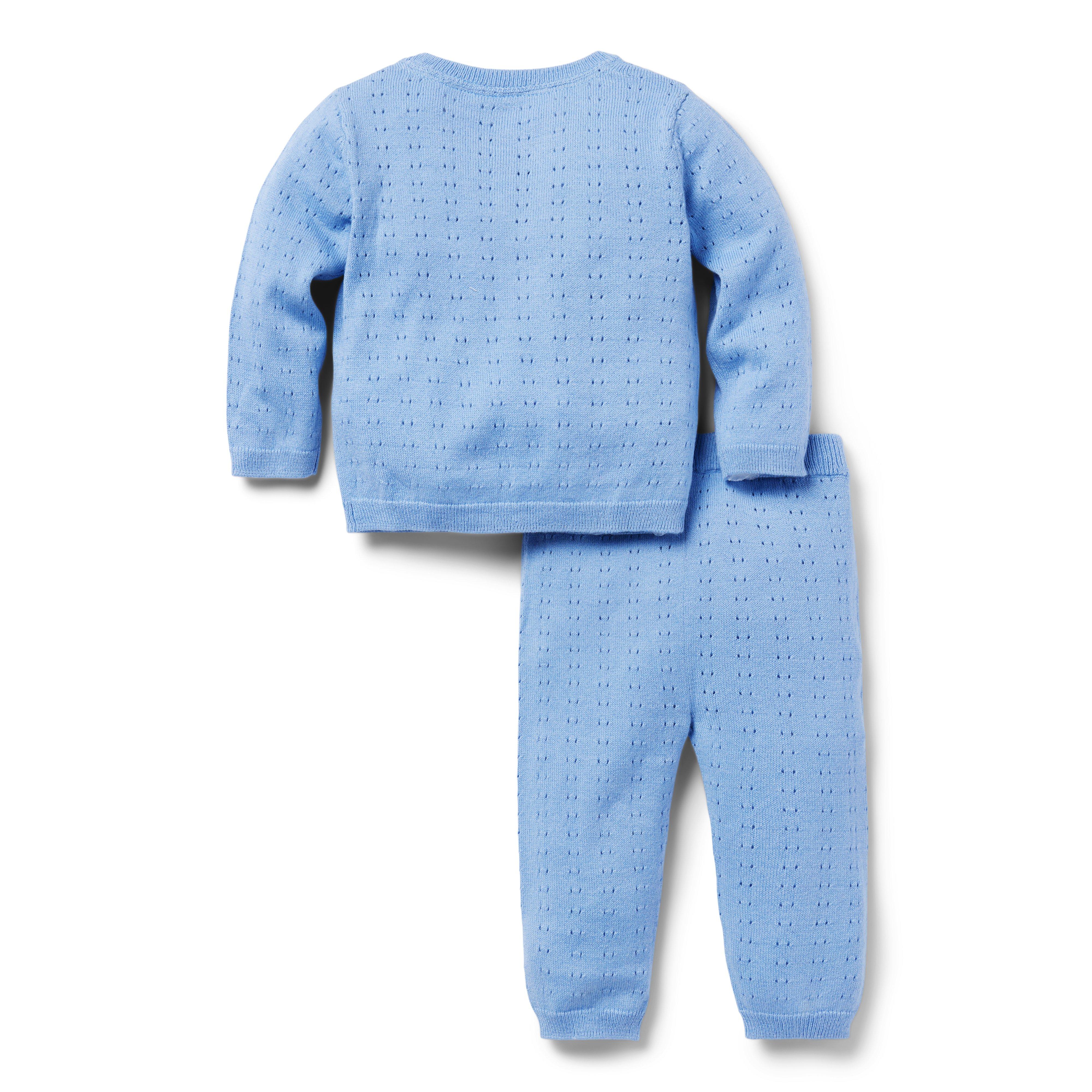 Baby Pointelle Matching Set  image number 1