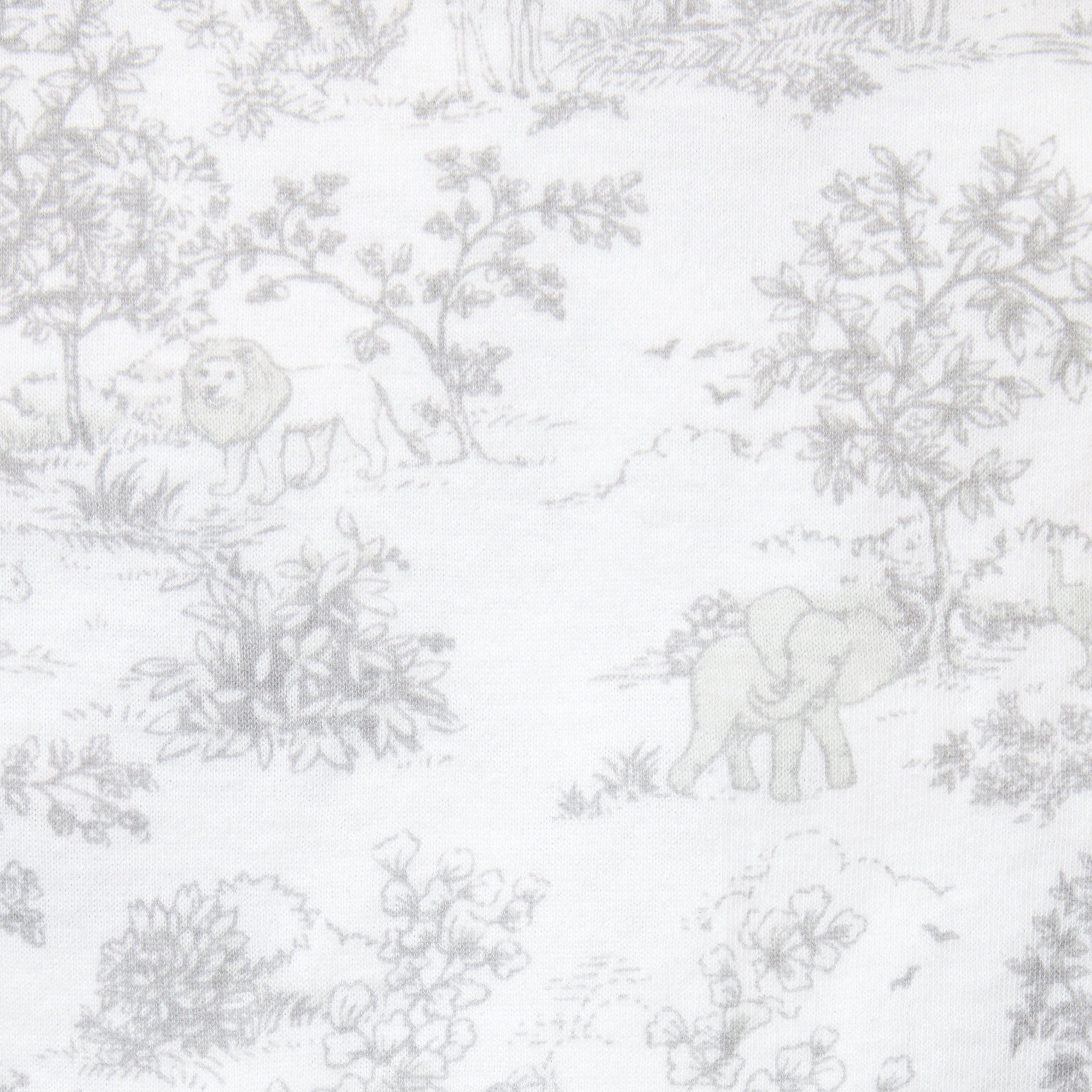 Baby Safari Toile Wrap One-Piece image number 2