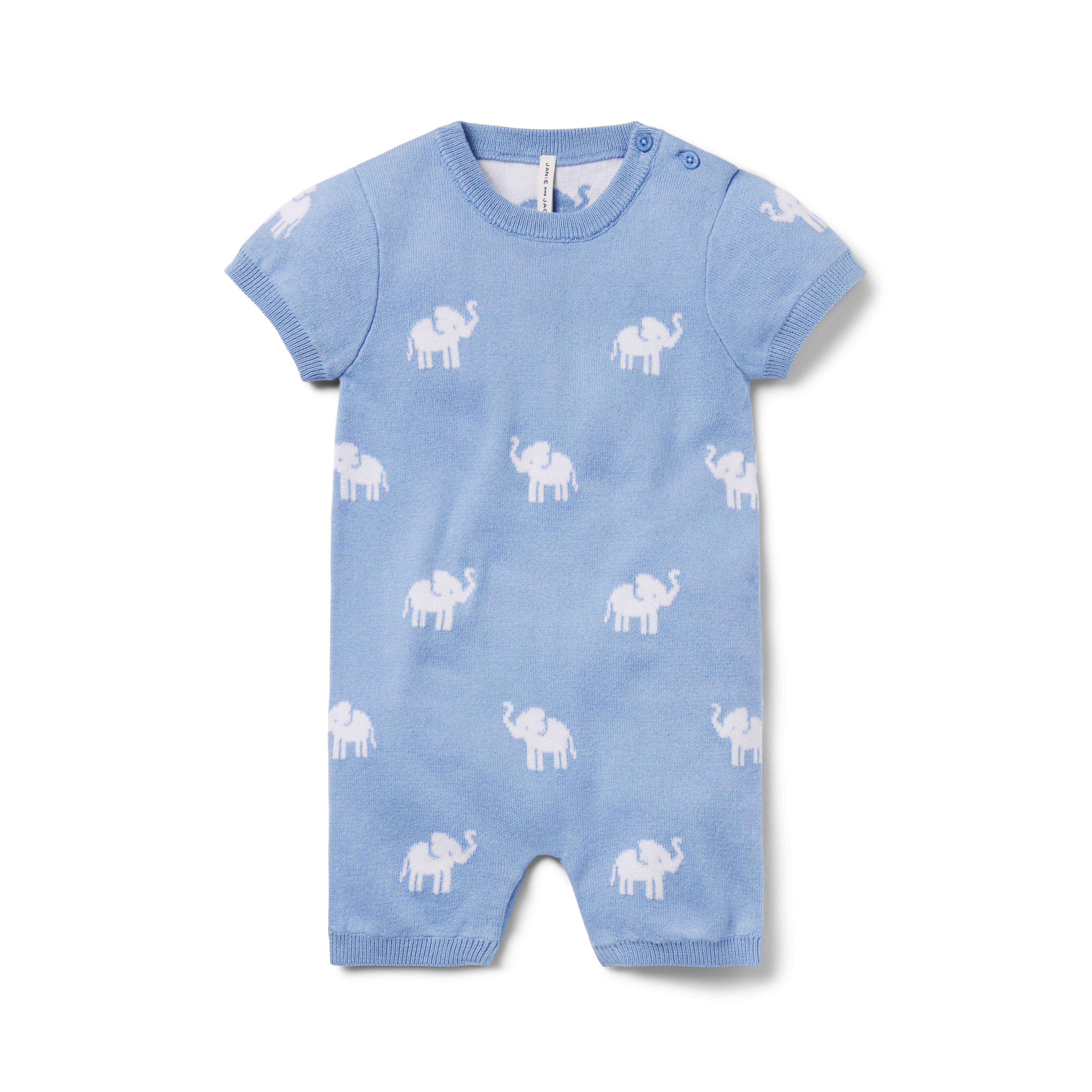 Baby Elephant Romper  image number 0