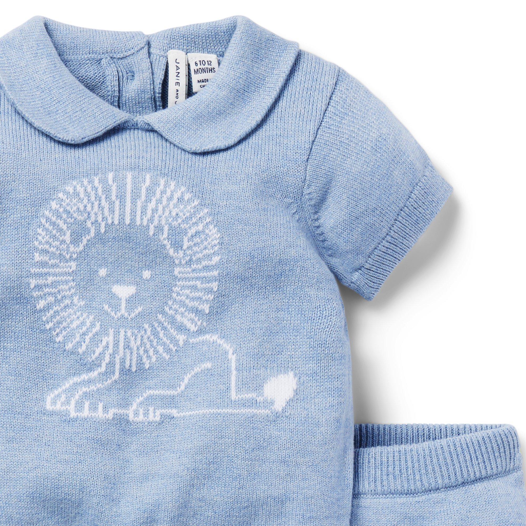 Baby Lion Collared Matching Set