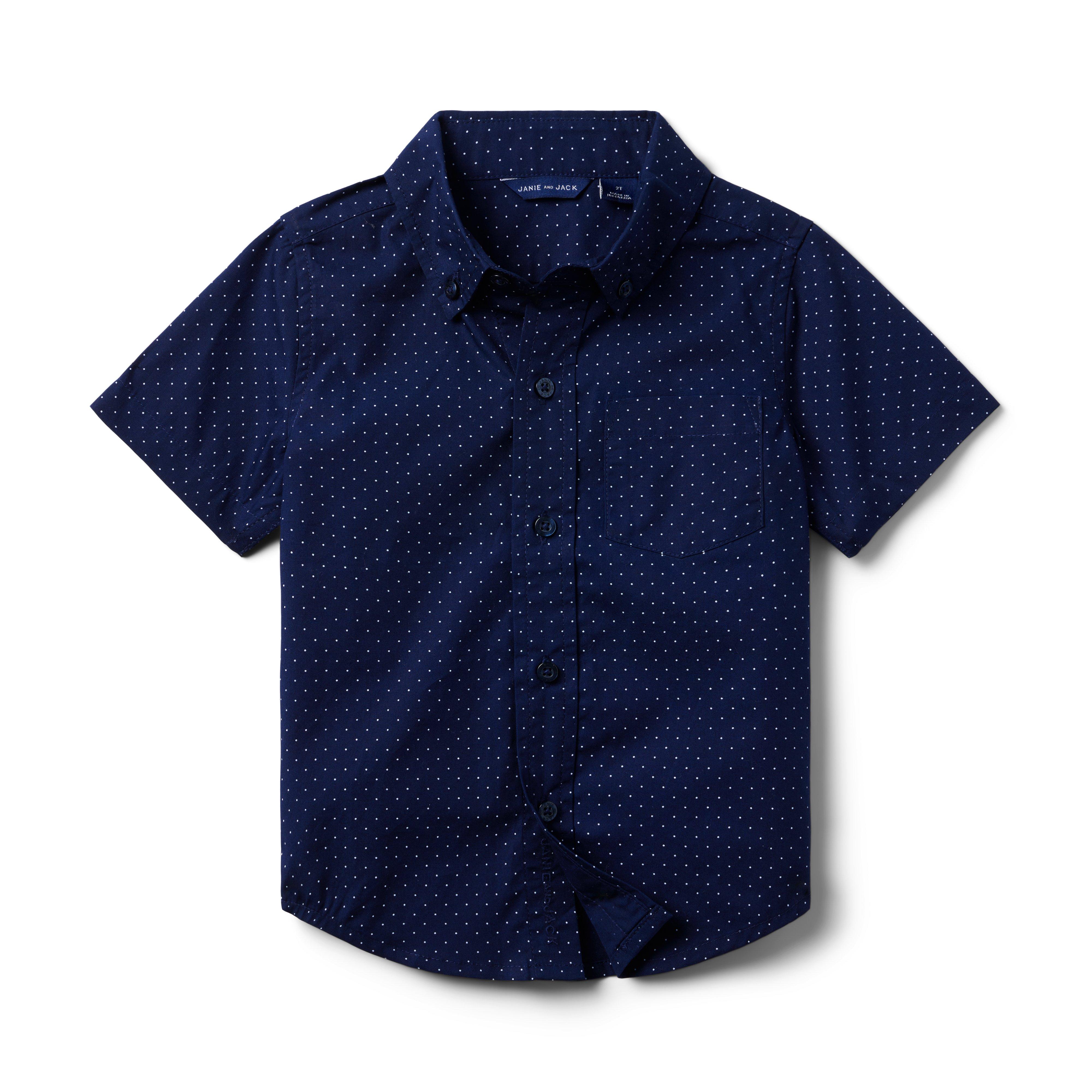 Dot Poplin Shirt