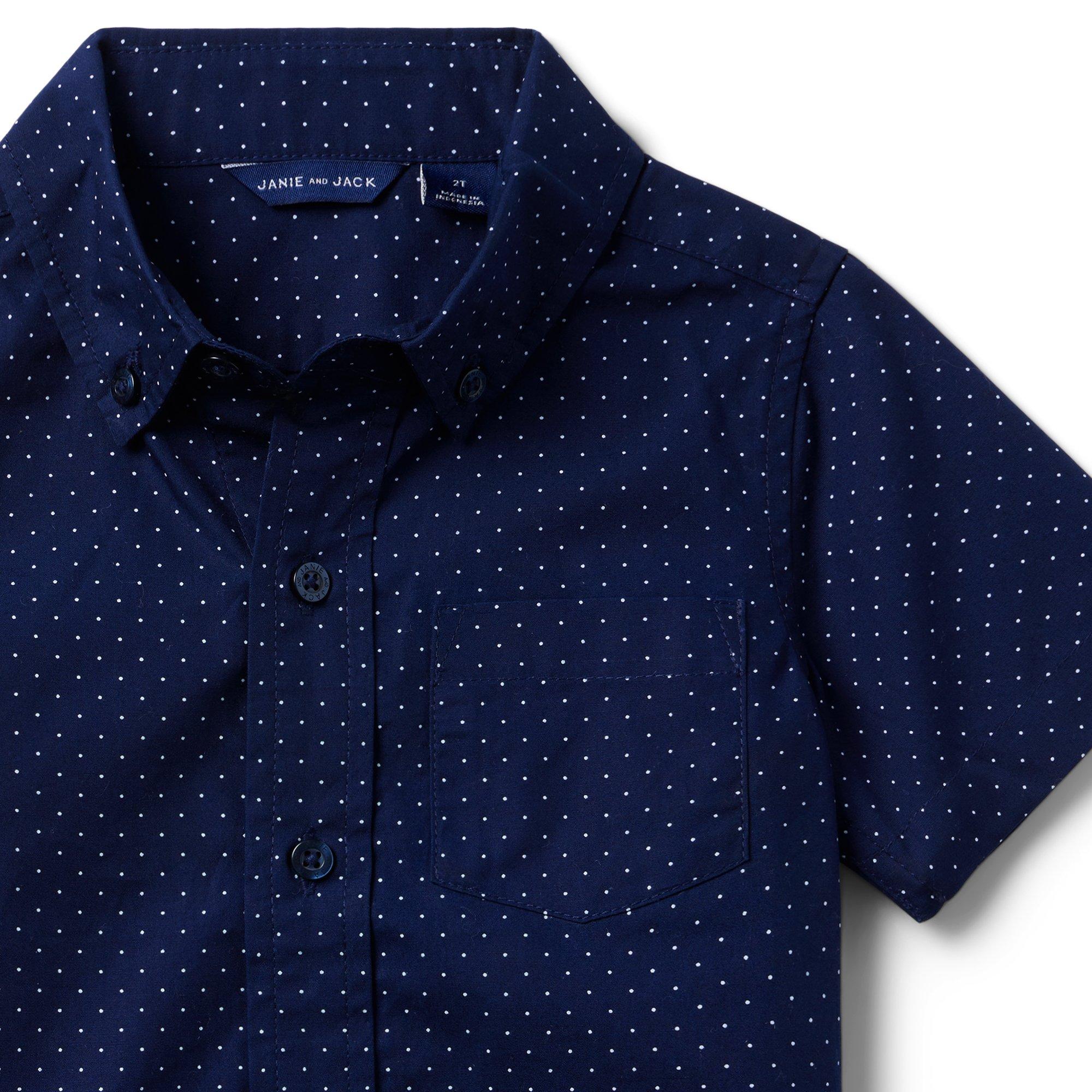 Dot Poplin Shirt image number 2