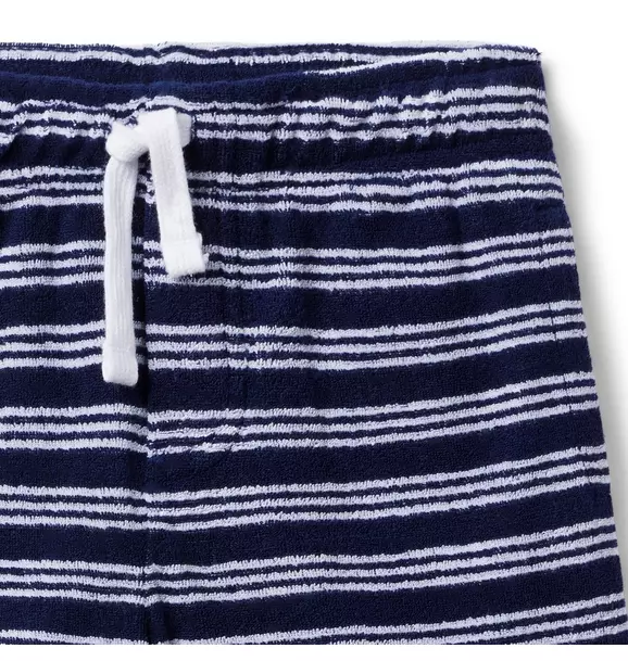 Striped Terry Pull-On Short image number 3