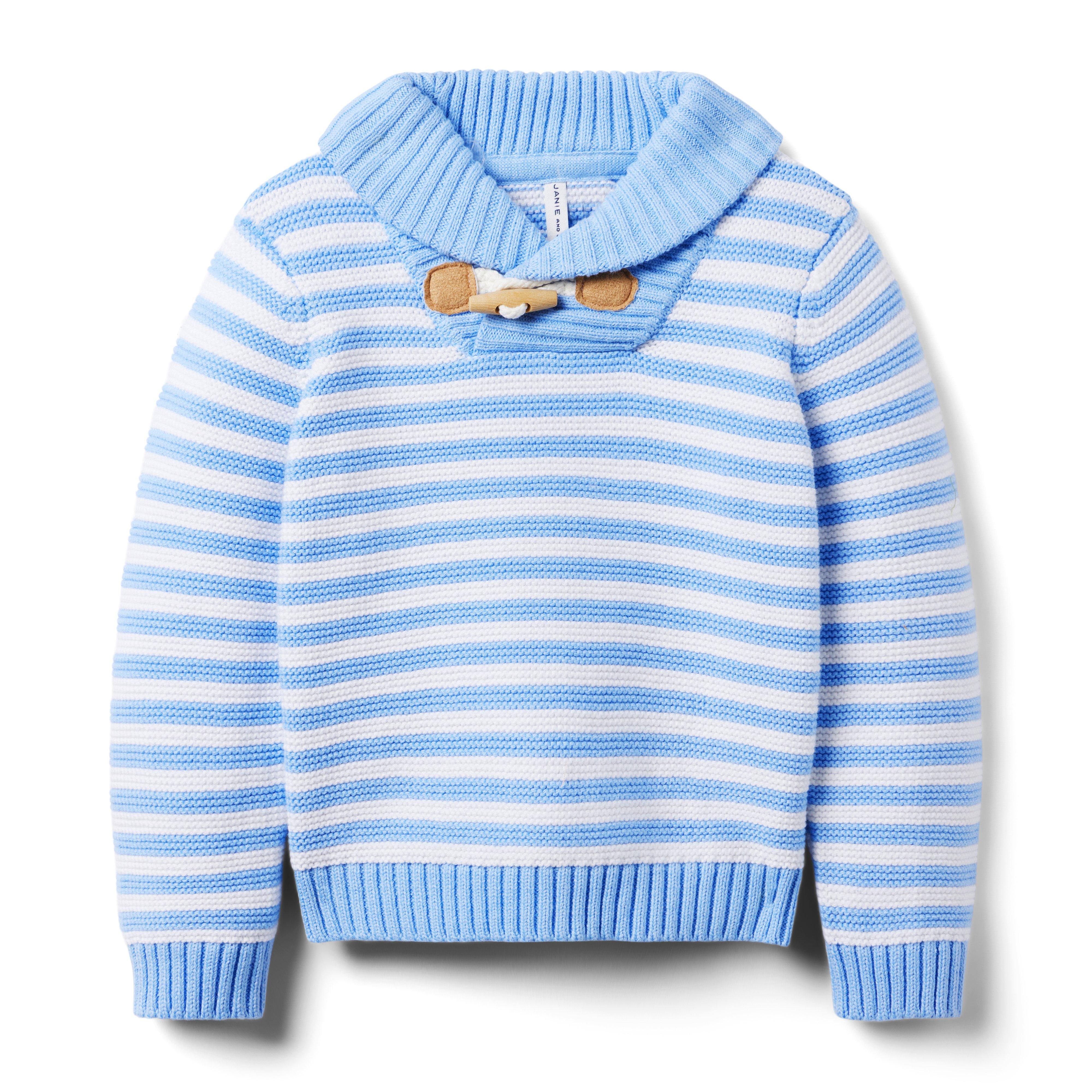 THE MAGICAL FAUX-LAYERED COLLARED SWEATER 