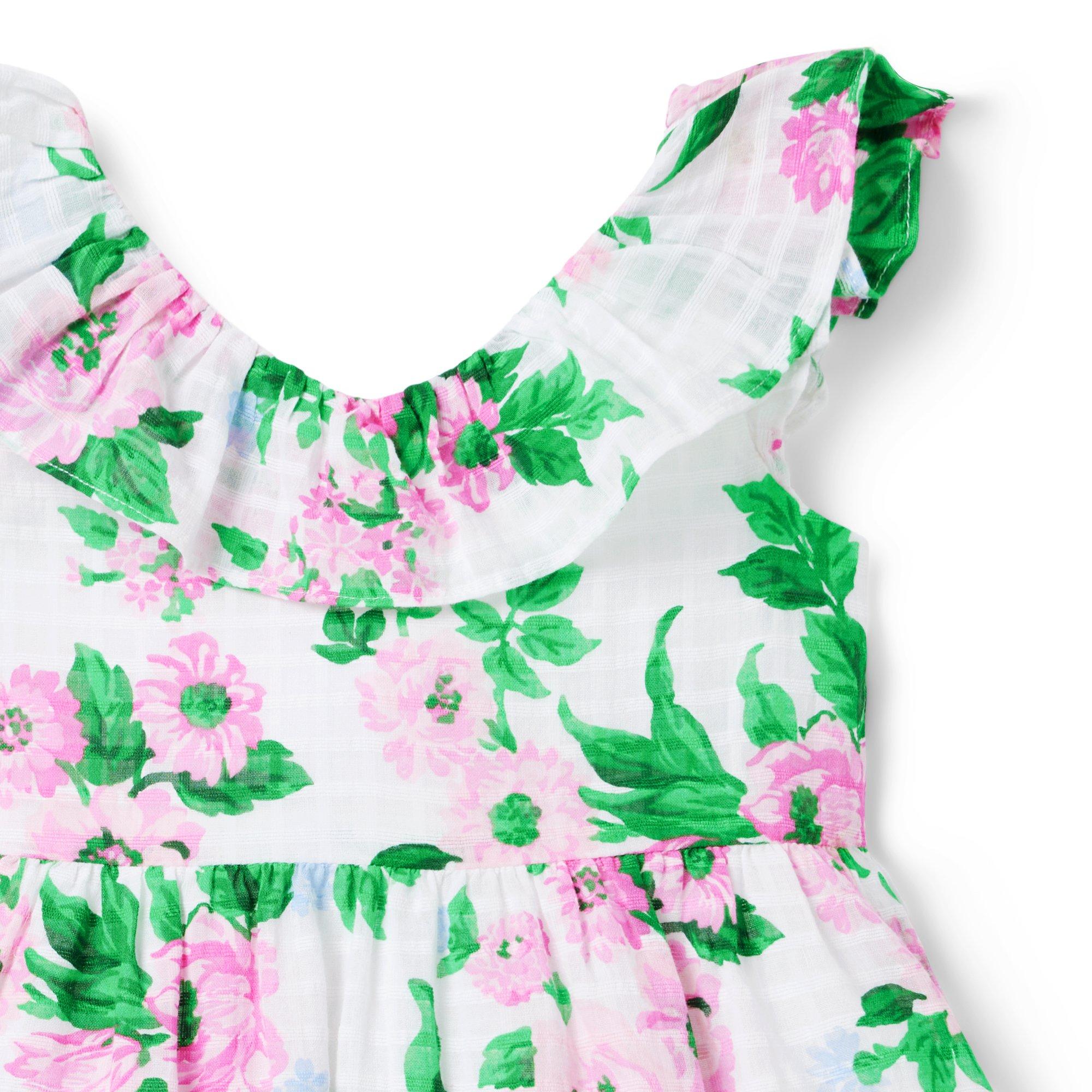 Floral Ruffle Dress