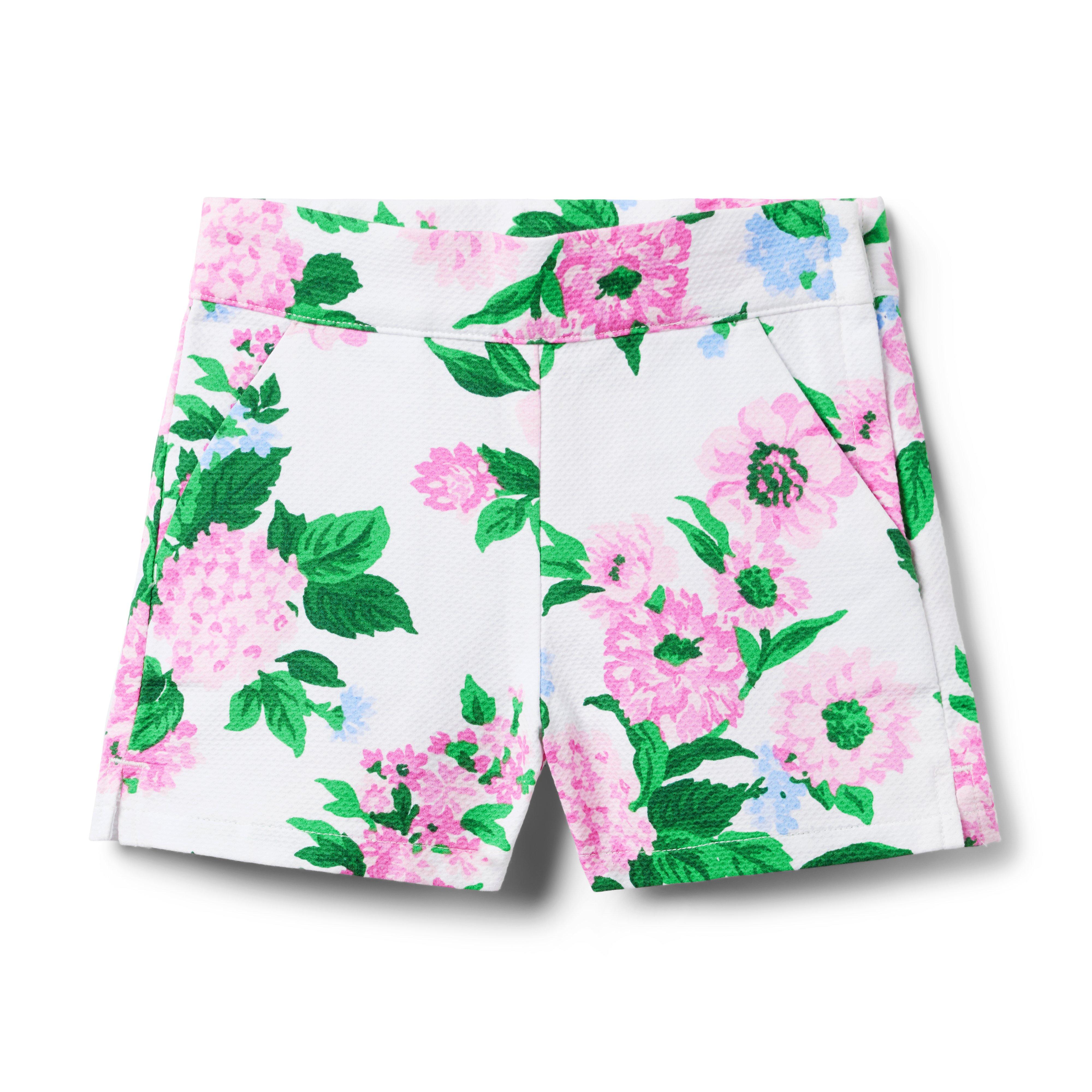 Floral Pique Short